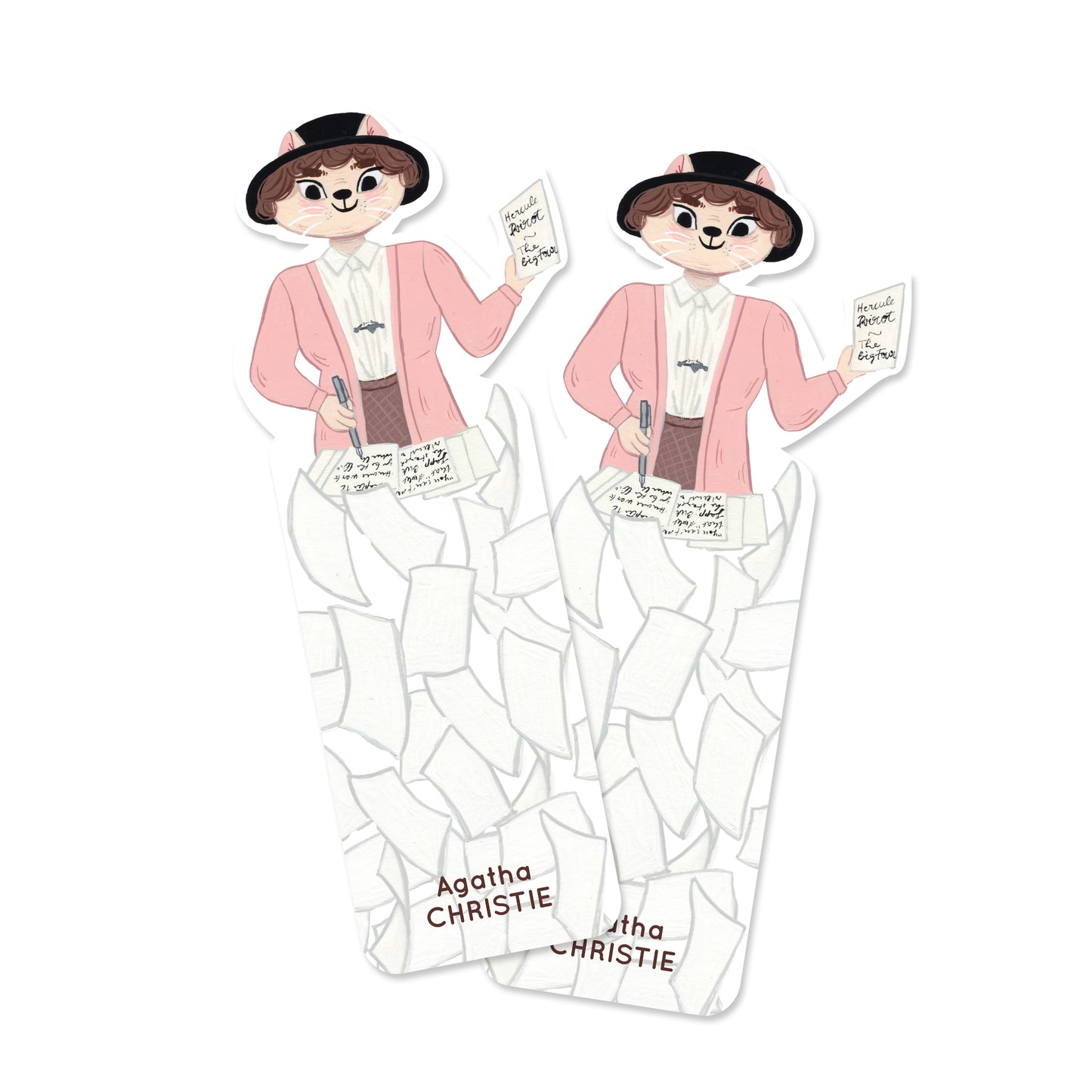 Agatha Christie - Bookish Bookmark