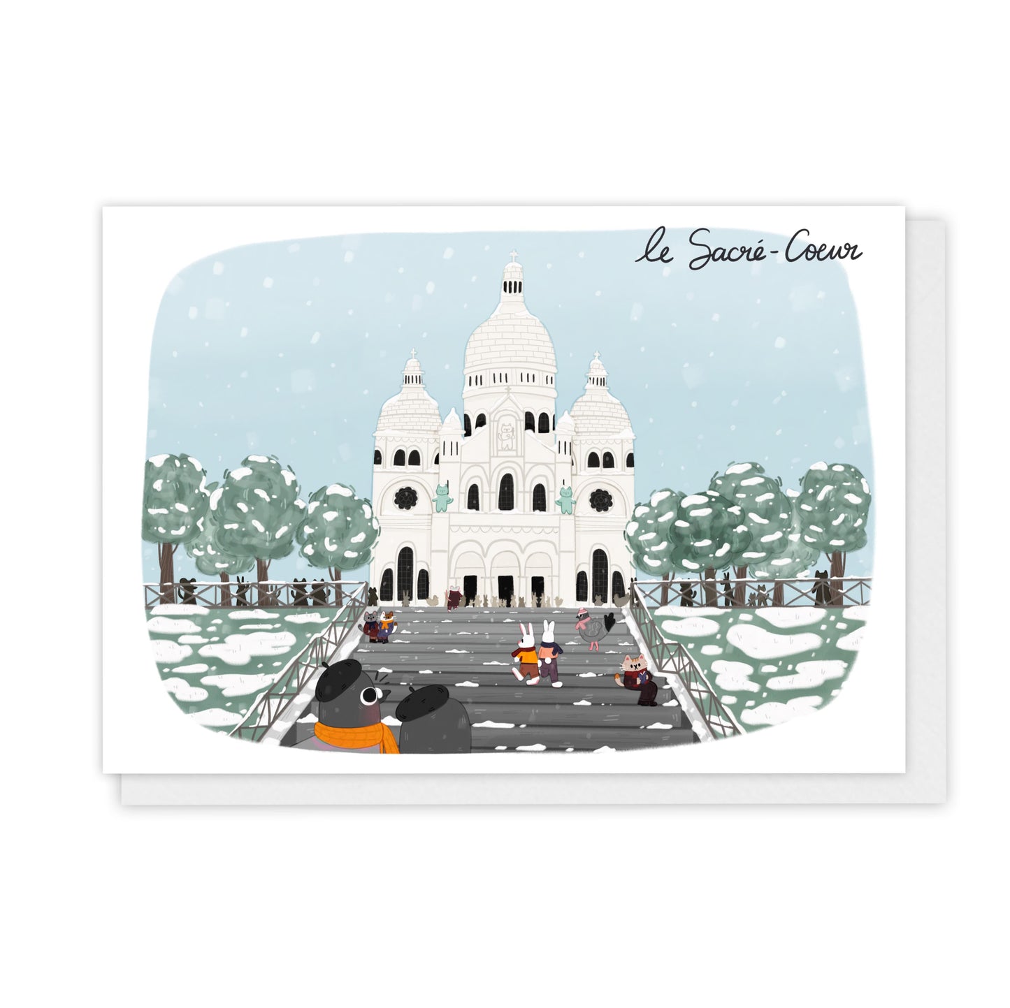 Sacré Coeur - Postcard from Paris
