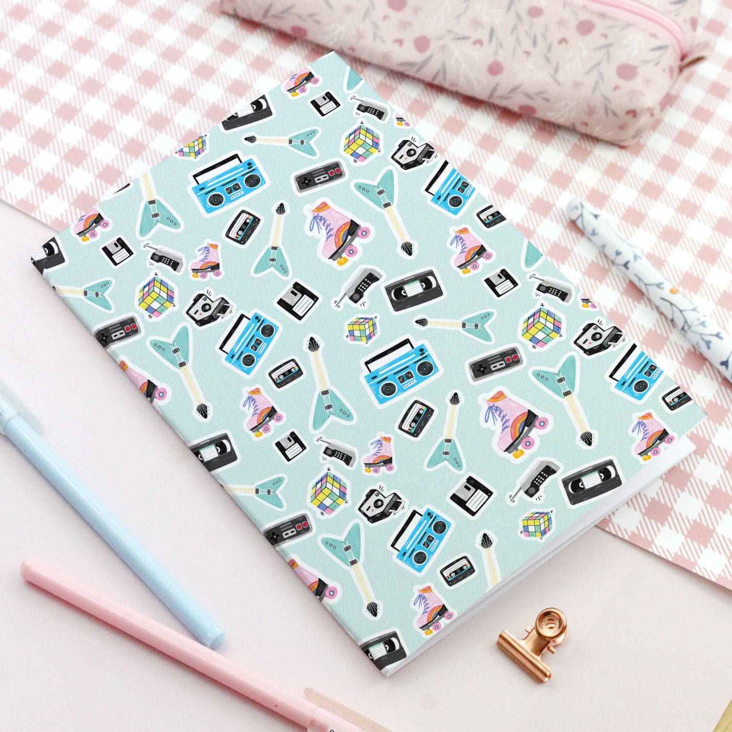 1980's notebook - Soft cover notebook
