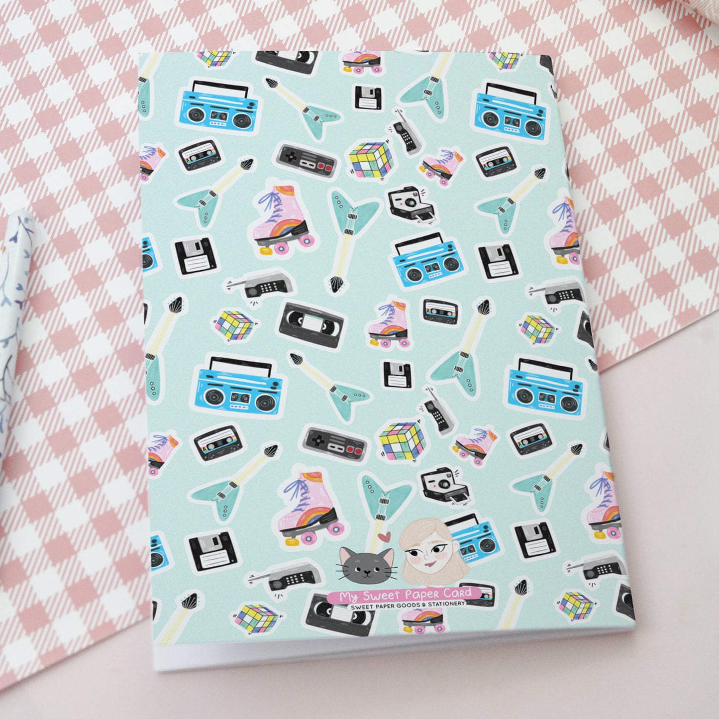 1980's notebook - Soft cover notebook
