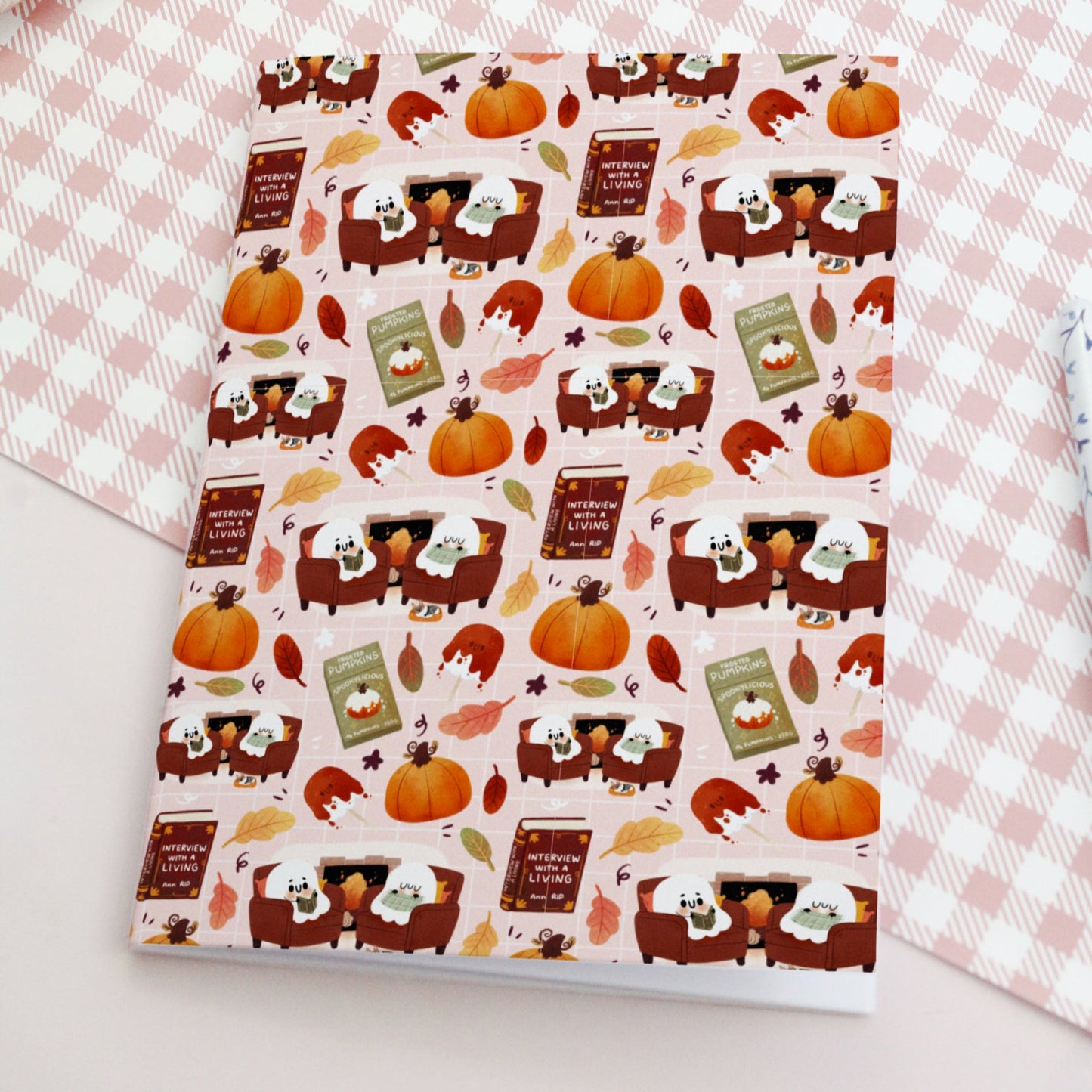 Ghosties Reading Notebook - Soft cover notebook