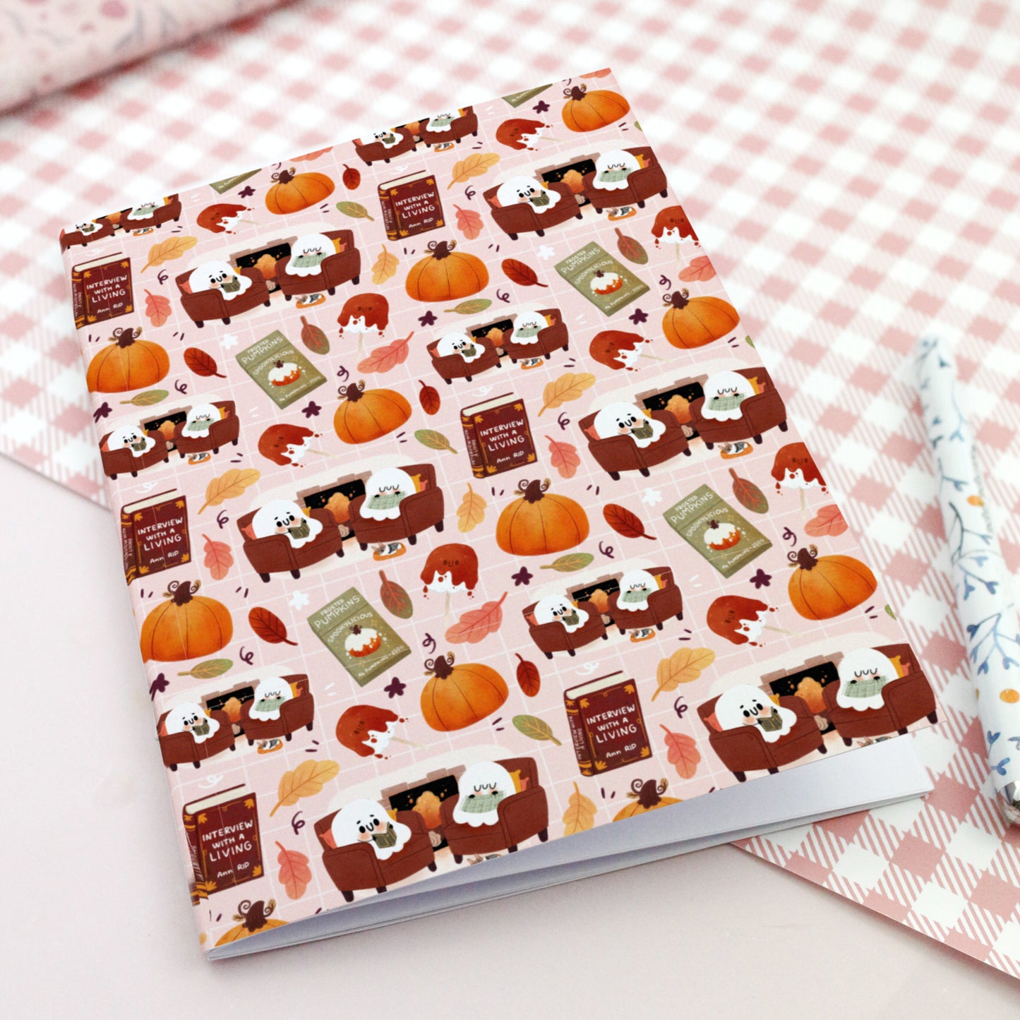 Ghosties Reading Notebook - Soft cover notebook