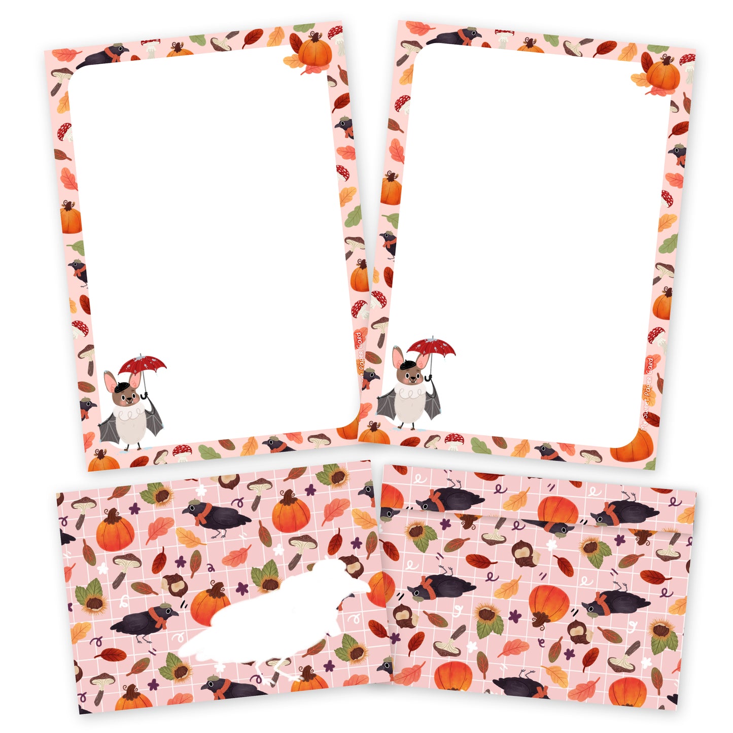 Batsy in the Rain - Letter Kit