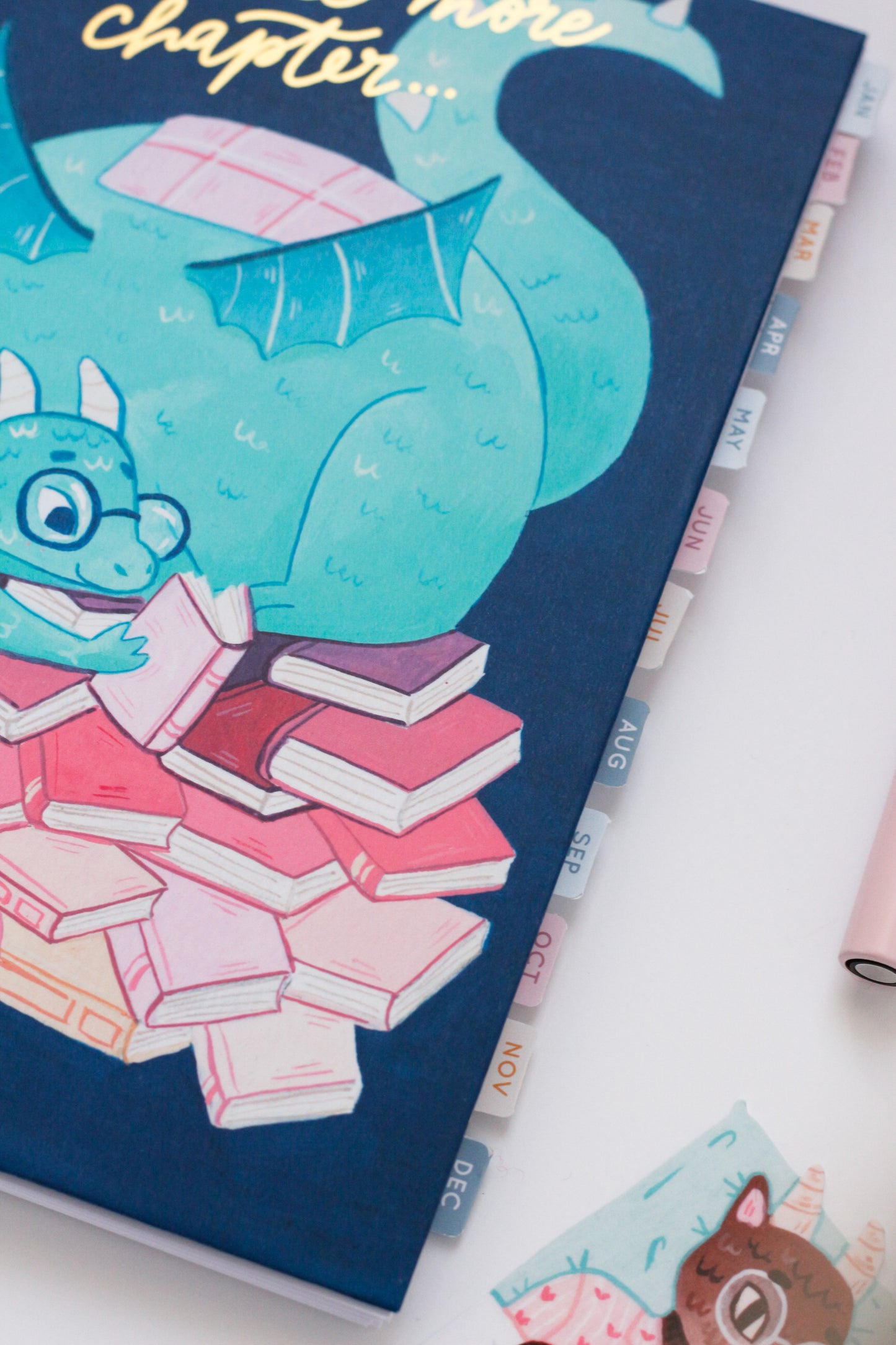 Dragon Reading journal - Spiral notebook to write your book reviews