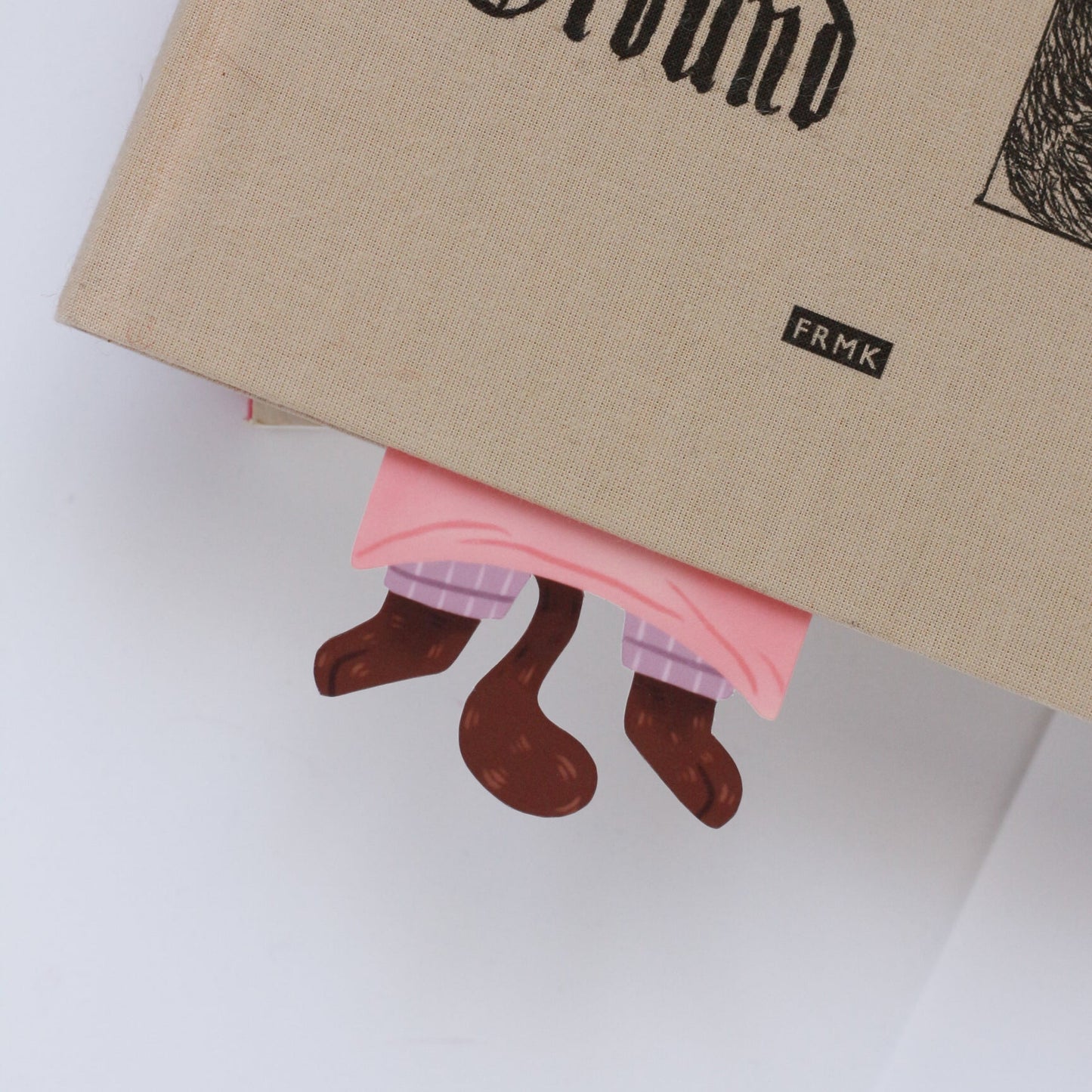 Cosy Cat in bed Bookmark