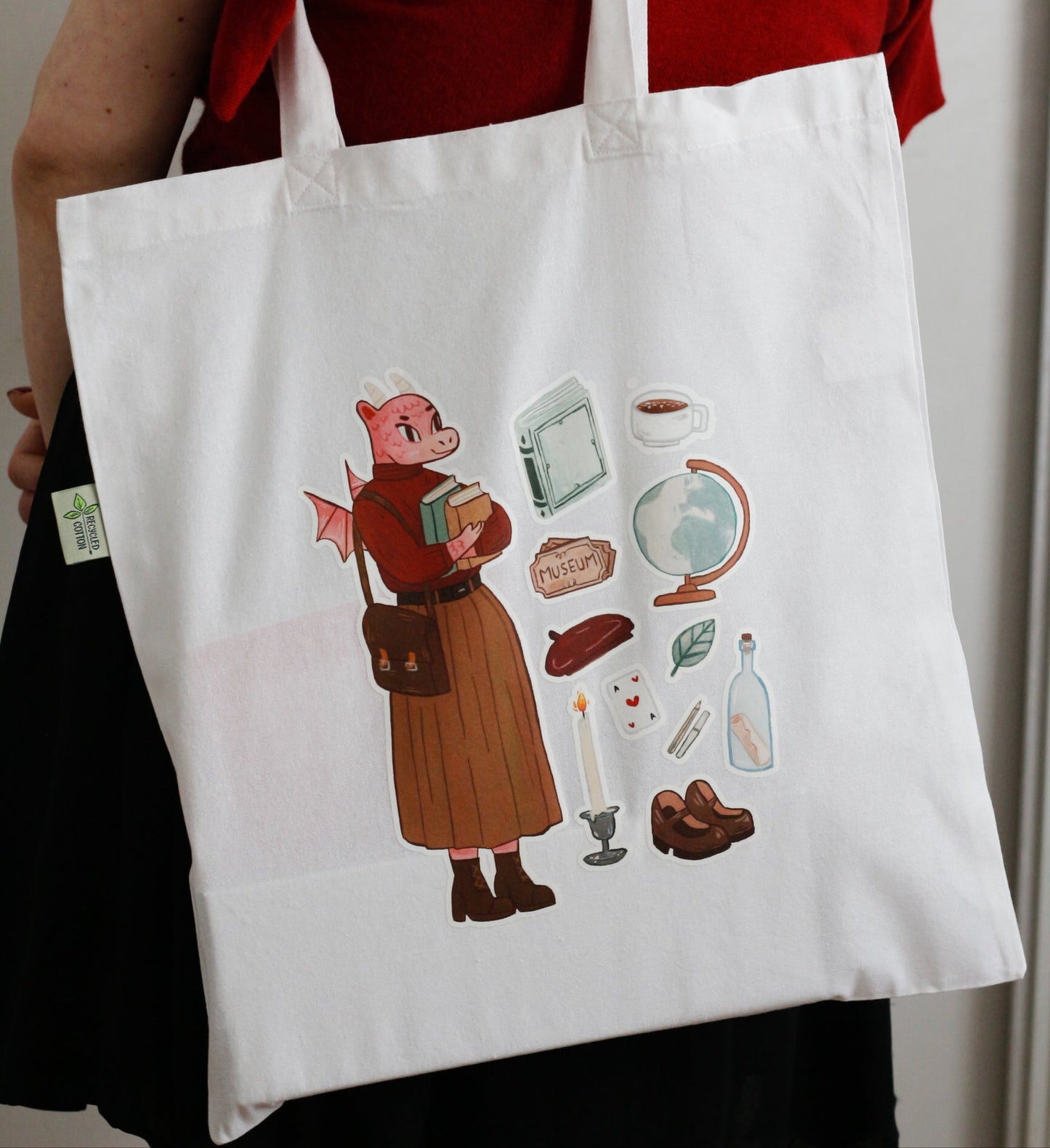 Dragon Dark Academia - Tote bag