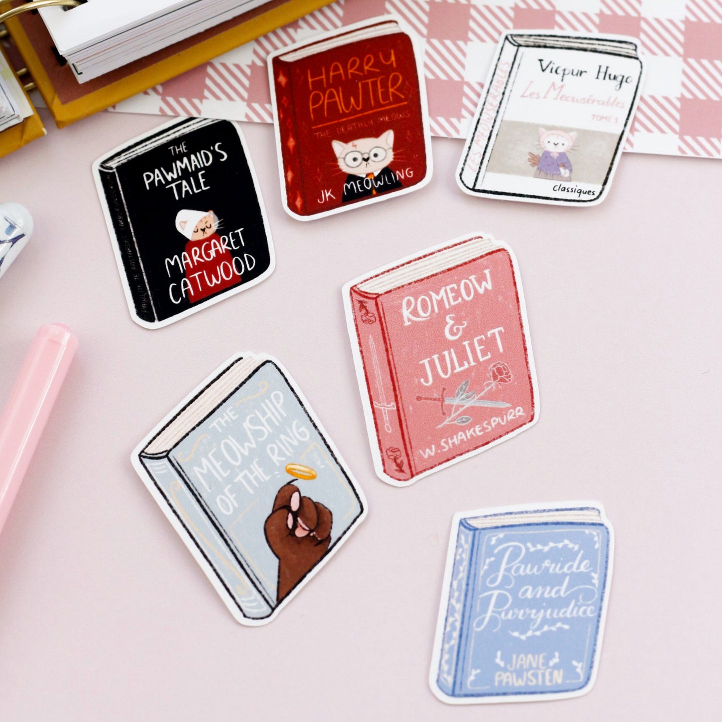 Bookish gift set - Cat Lovers Edition