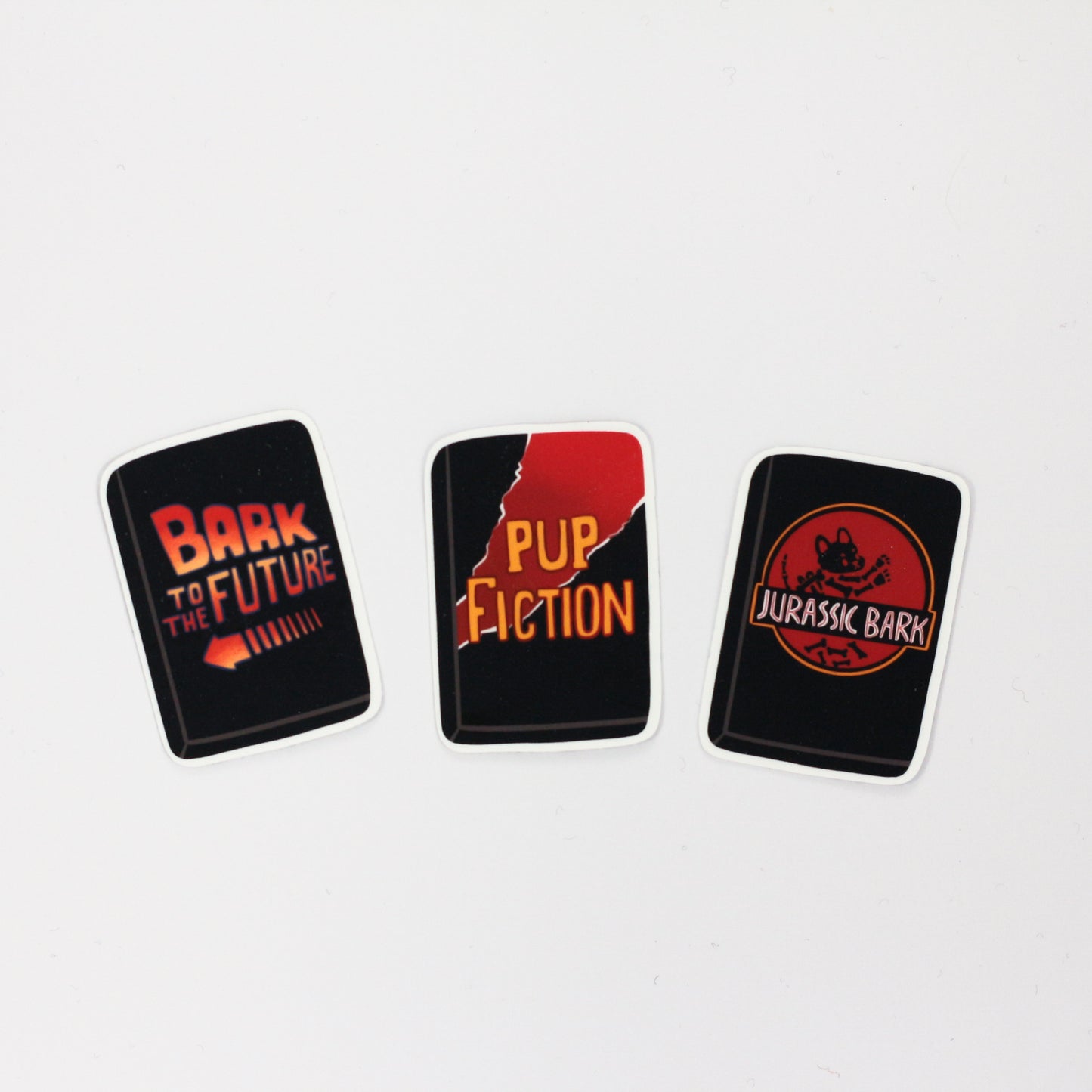 Pup Fiction - Dog Films - Vinyl Stickers