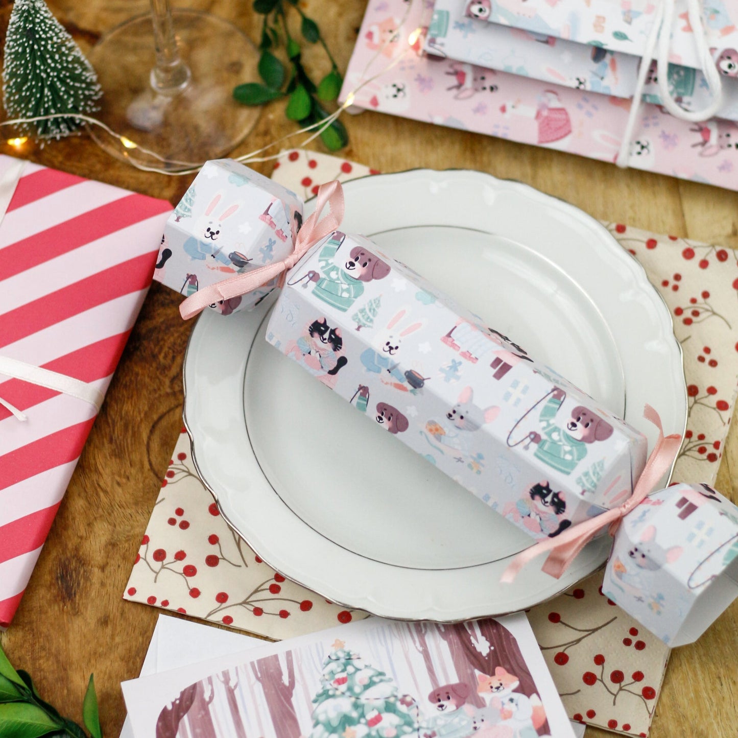 "Crackers" Wrappers for filling - Woodland wishes