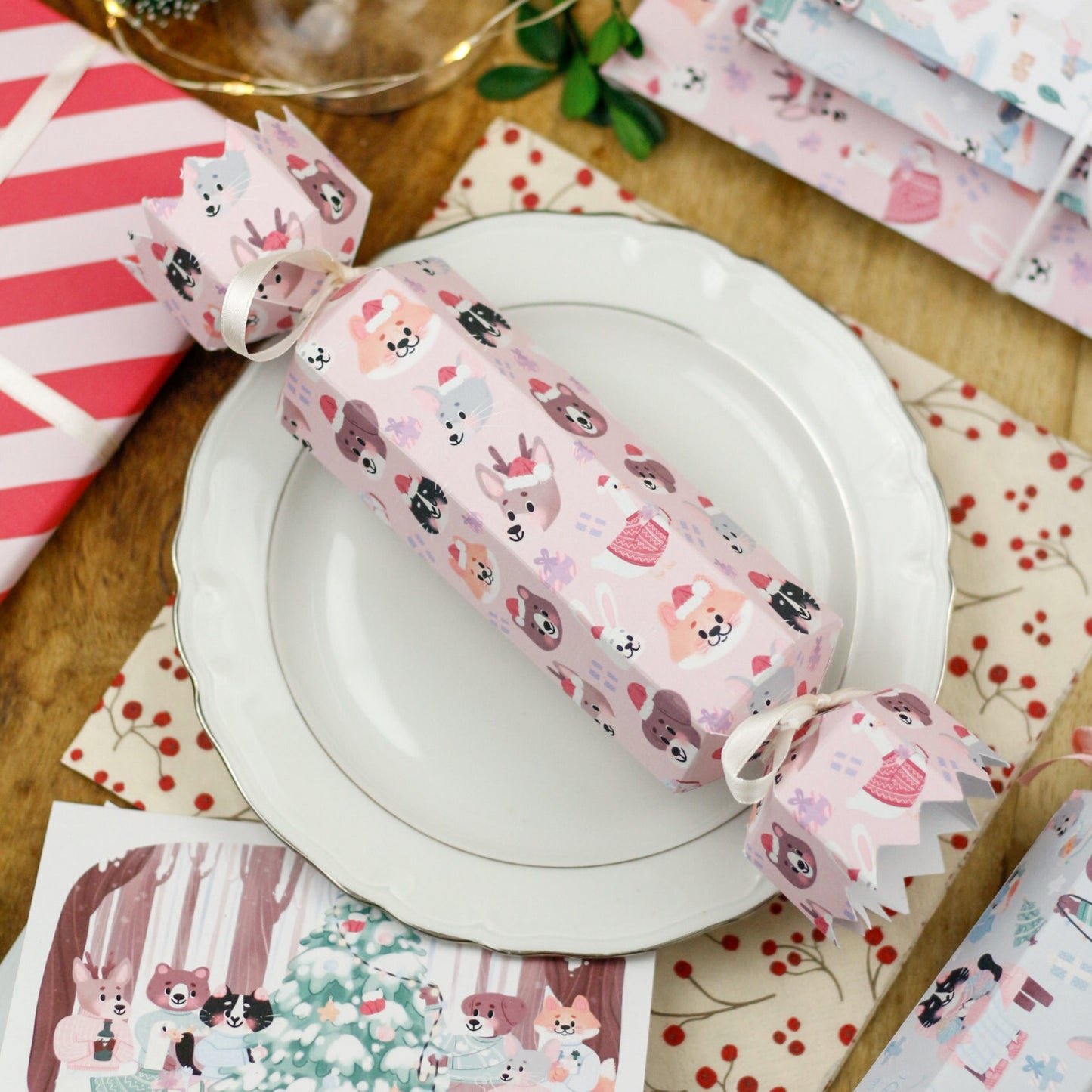 "Crackers" Wrappers for filling - Woodland wishes