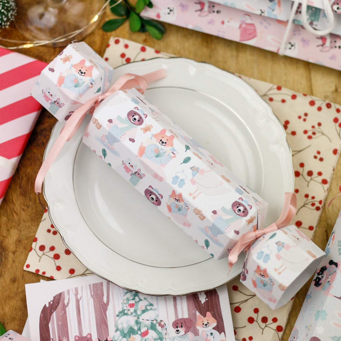 "Crackers" Wrappers for filling - Woodland wishes