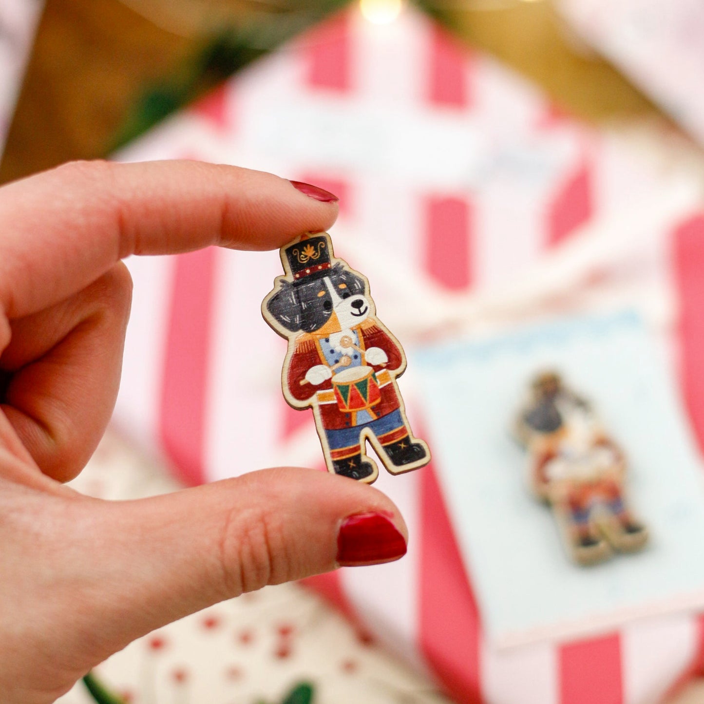 adorable drummer dog secret santa gift