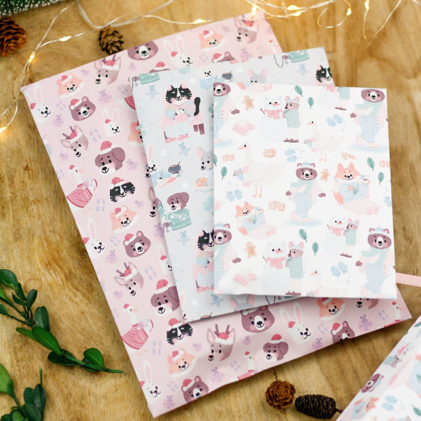 Pochettes cadeaux Woodland Wishes - Emballage cadeaux de Noël