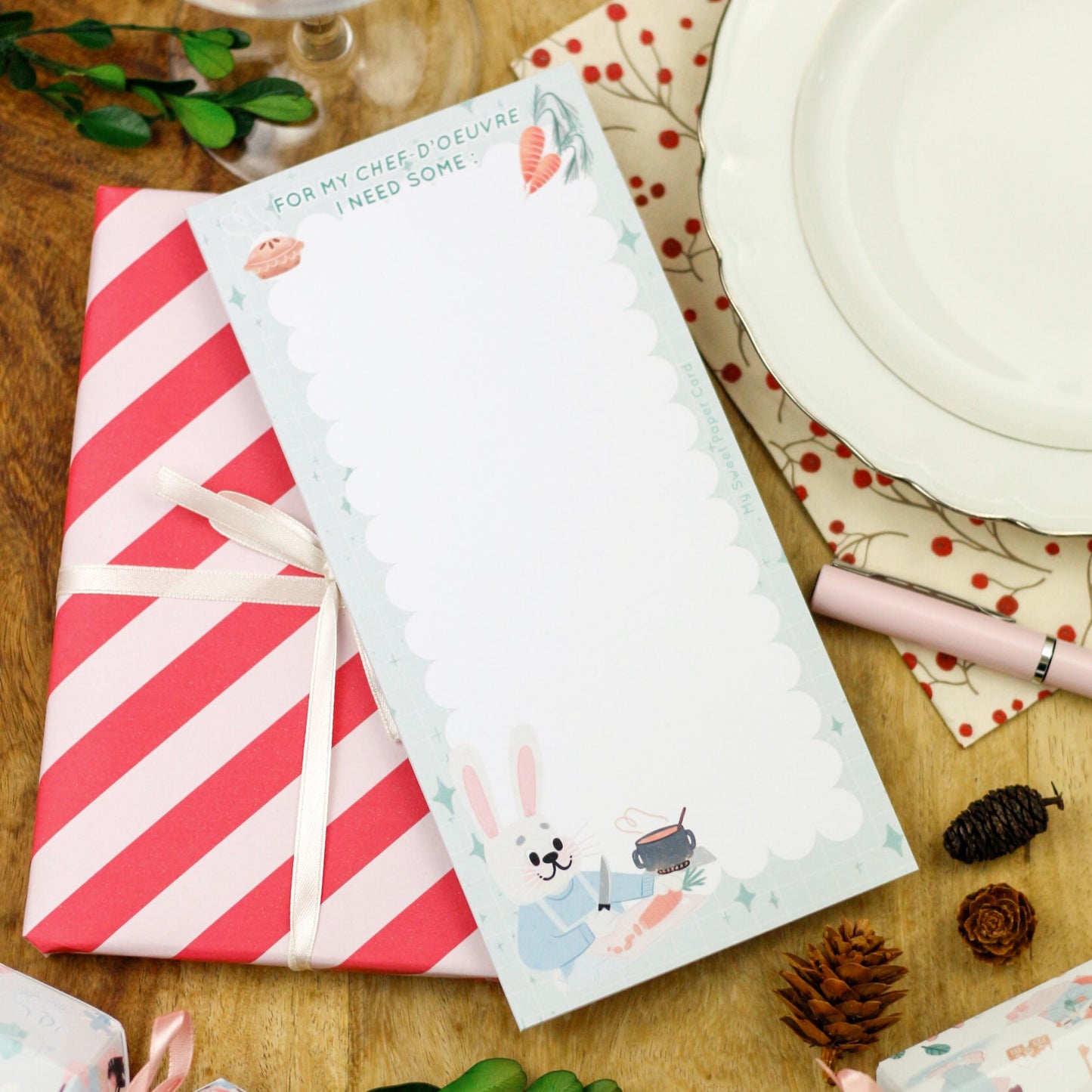 cute secret santa gift for stationery lover
