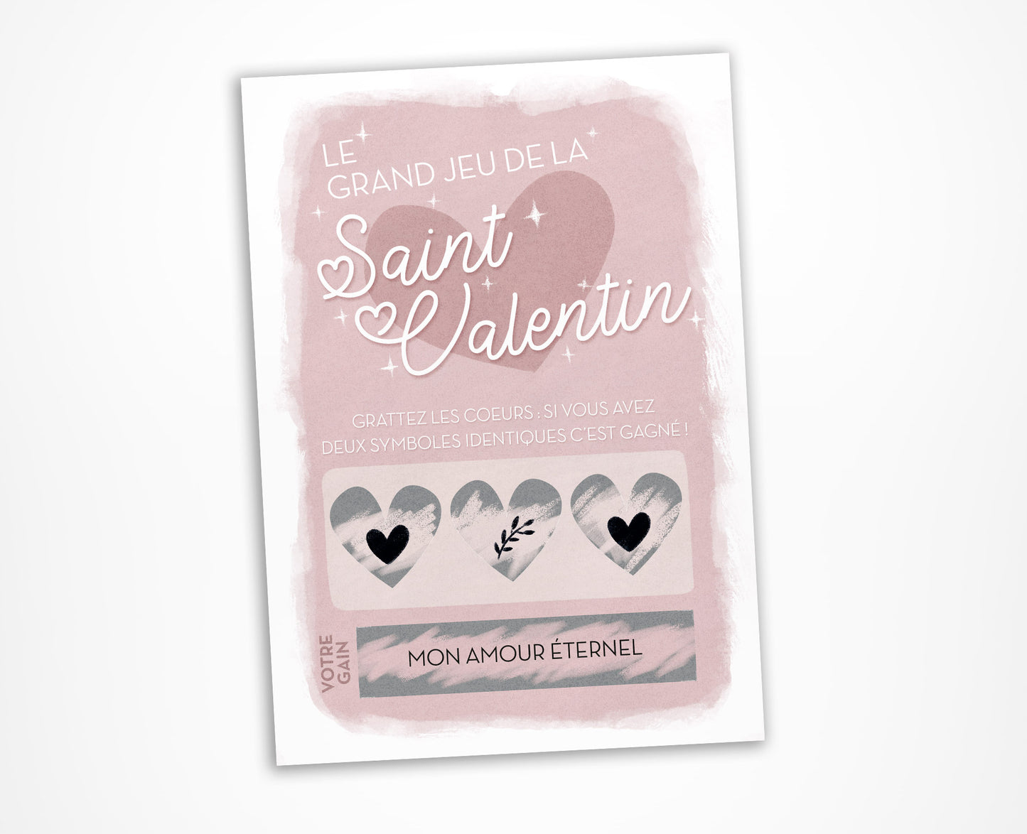 carte a gratter saint valentin pour mon amour eternel