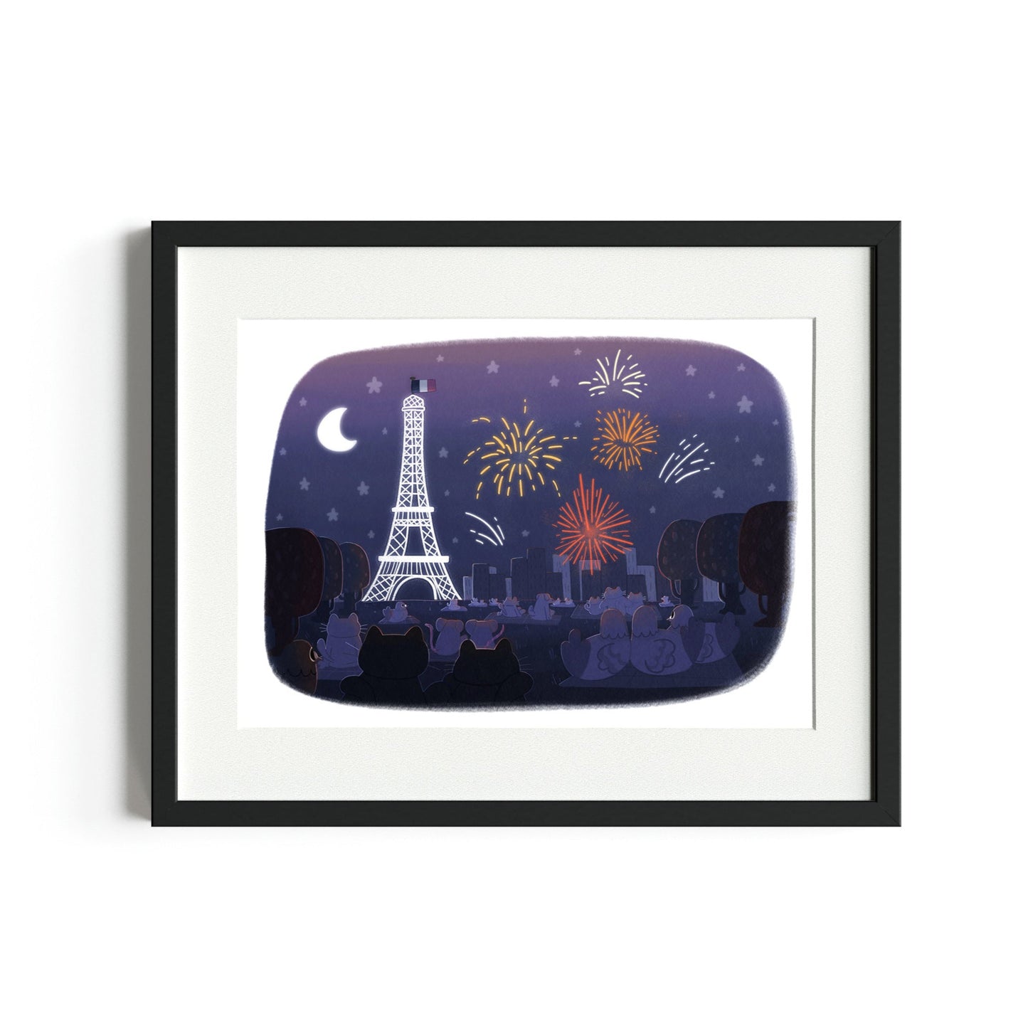 14 juillet - Le Paris des Animaux - Impressions A4 et A5