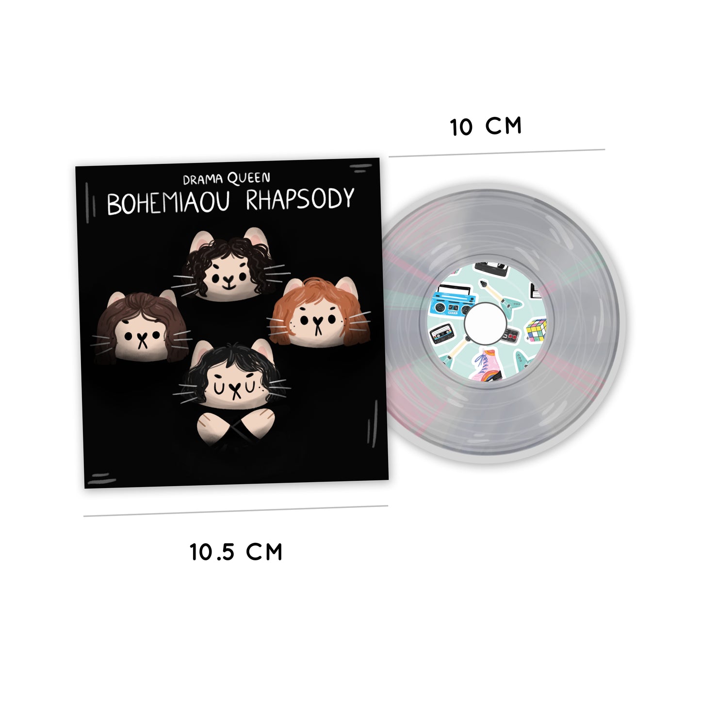 Oggy's Club - 1980's CD coasters - Goodies