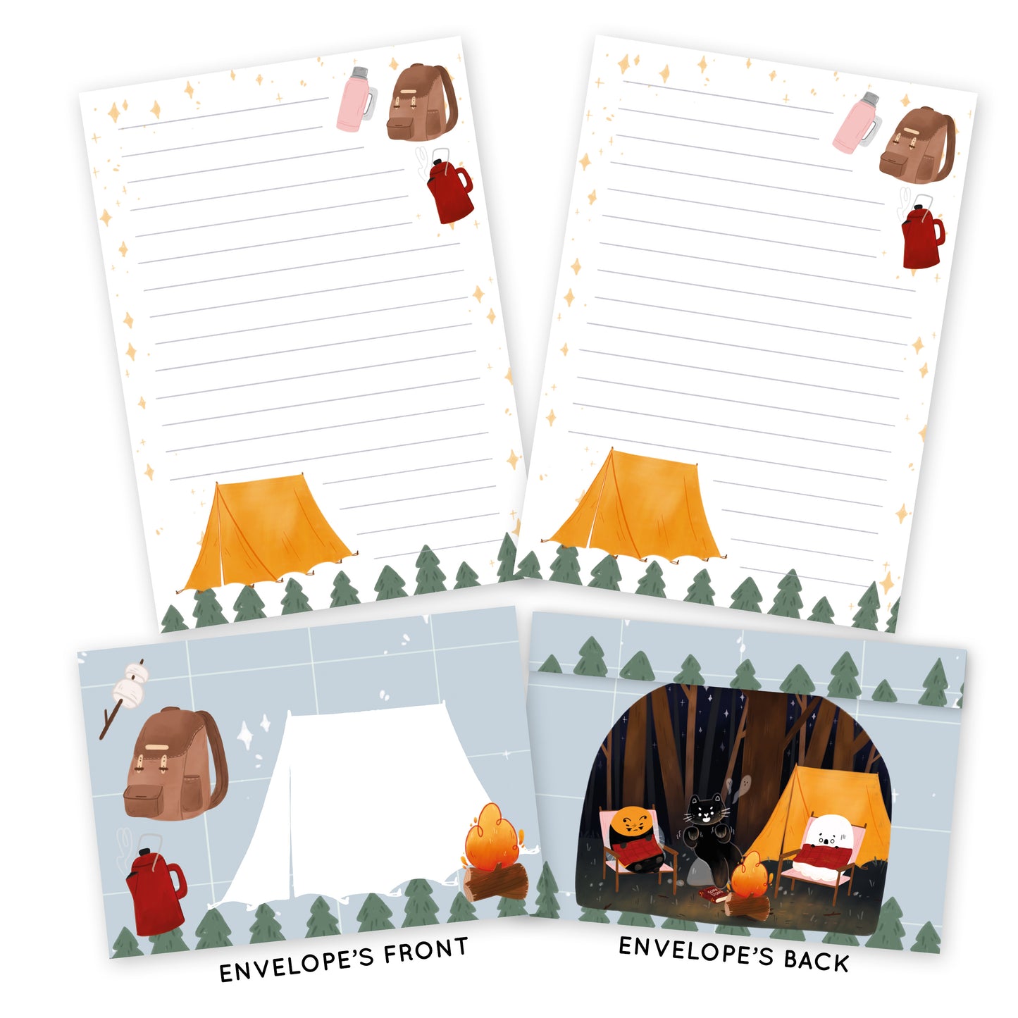 Oggy's Club - Camping Trip - Pen Pal Kit