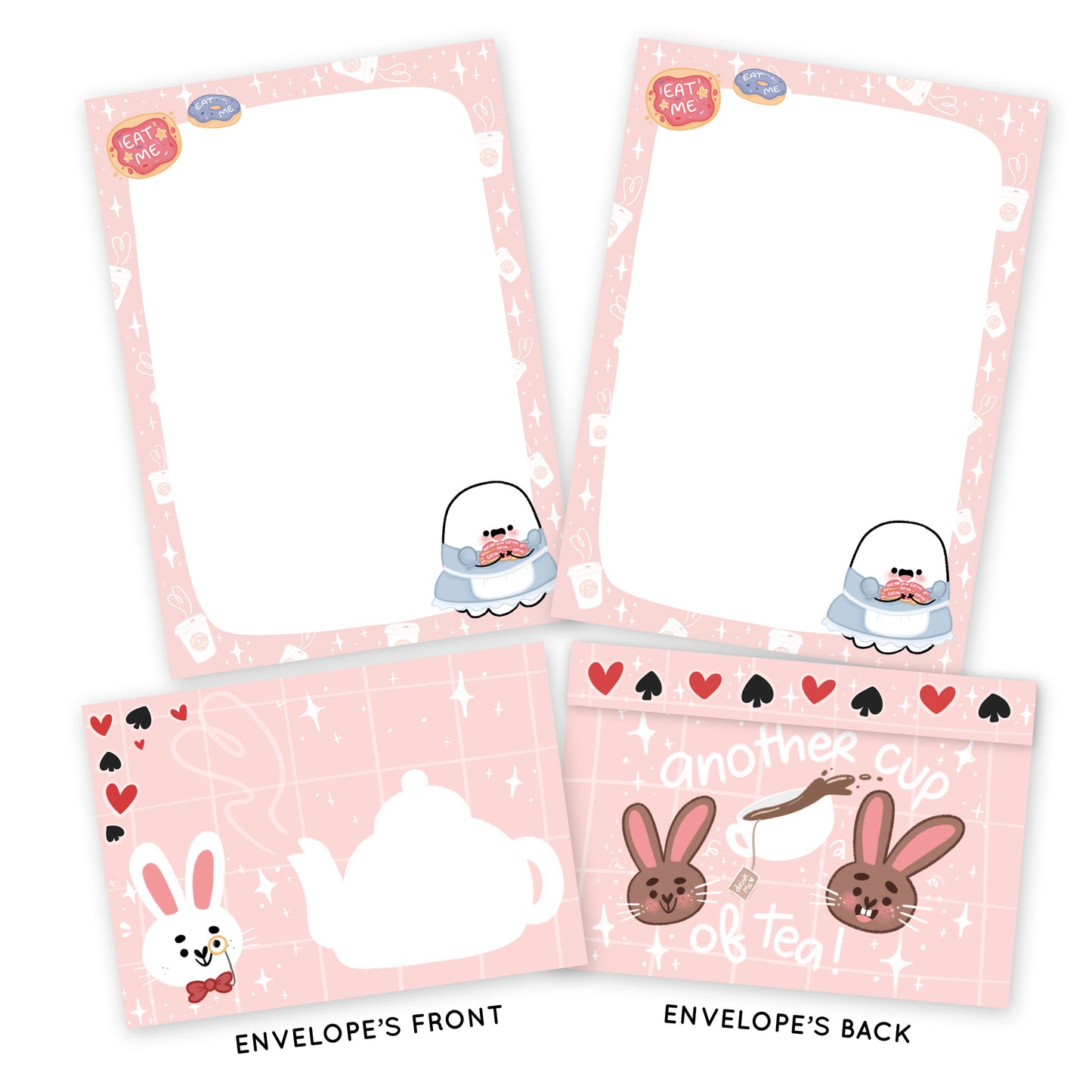 Oggy's Club - Ghosty in Wonderland - Pen Pal Kit