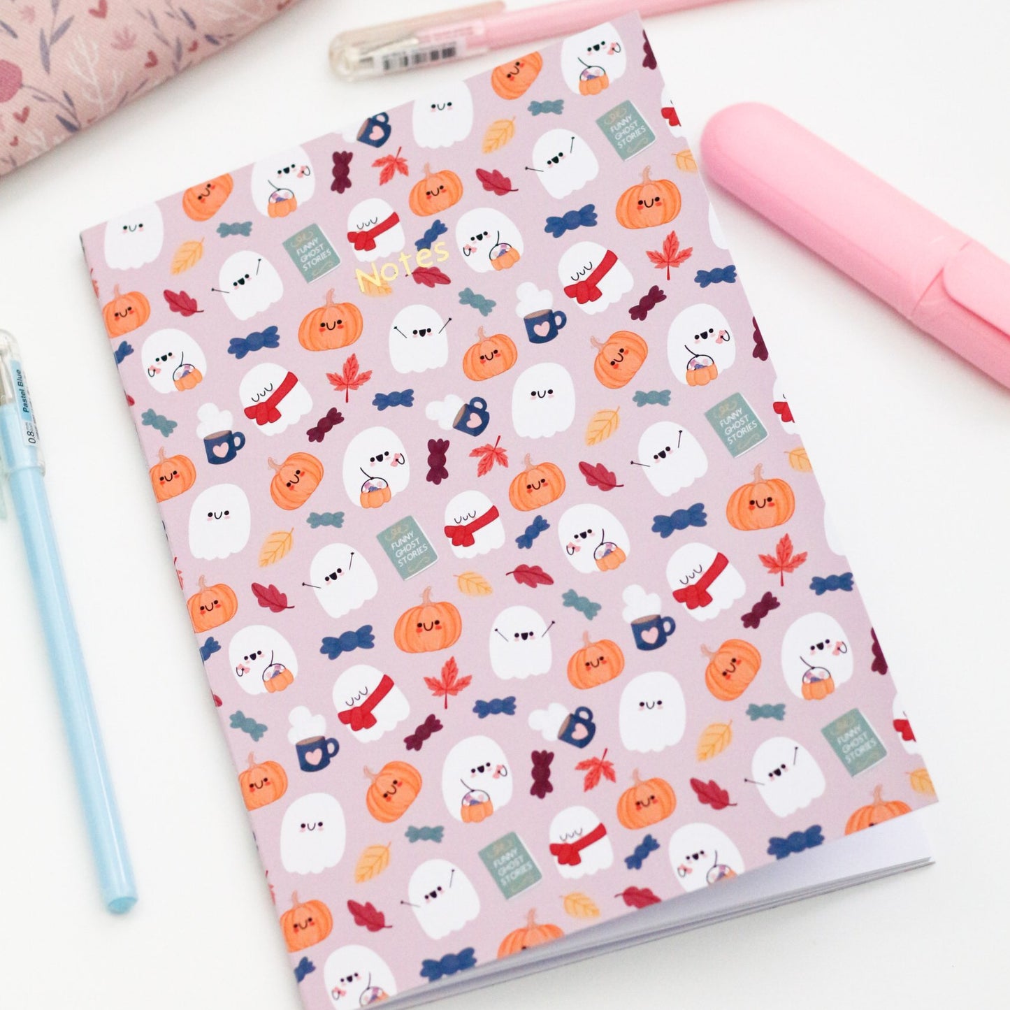 Ghosty en Automne - Carnets mignons