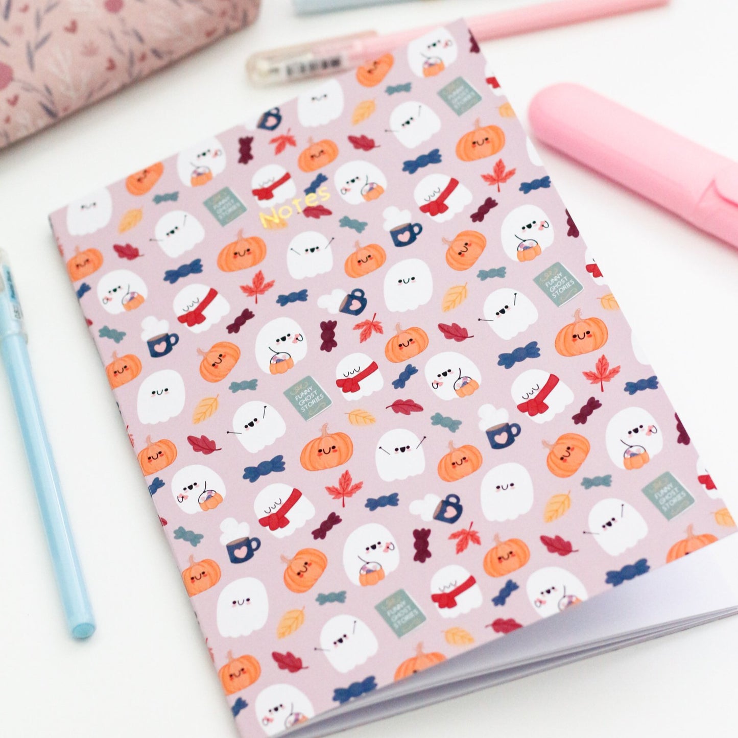 Ghosty en Automne - Carnets mignons