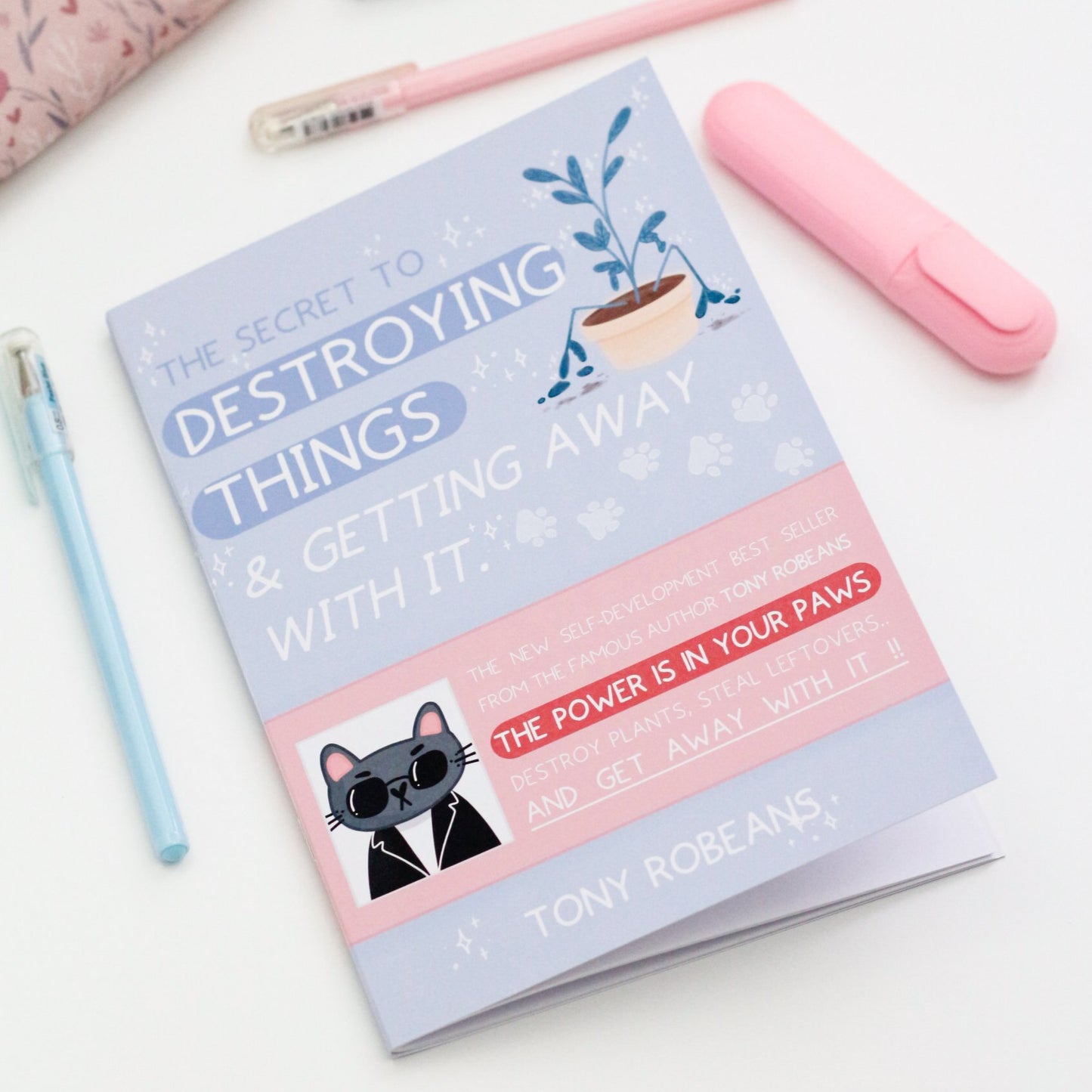 Carnet livre chat - Développement Personnel - Carnets mignons