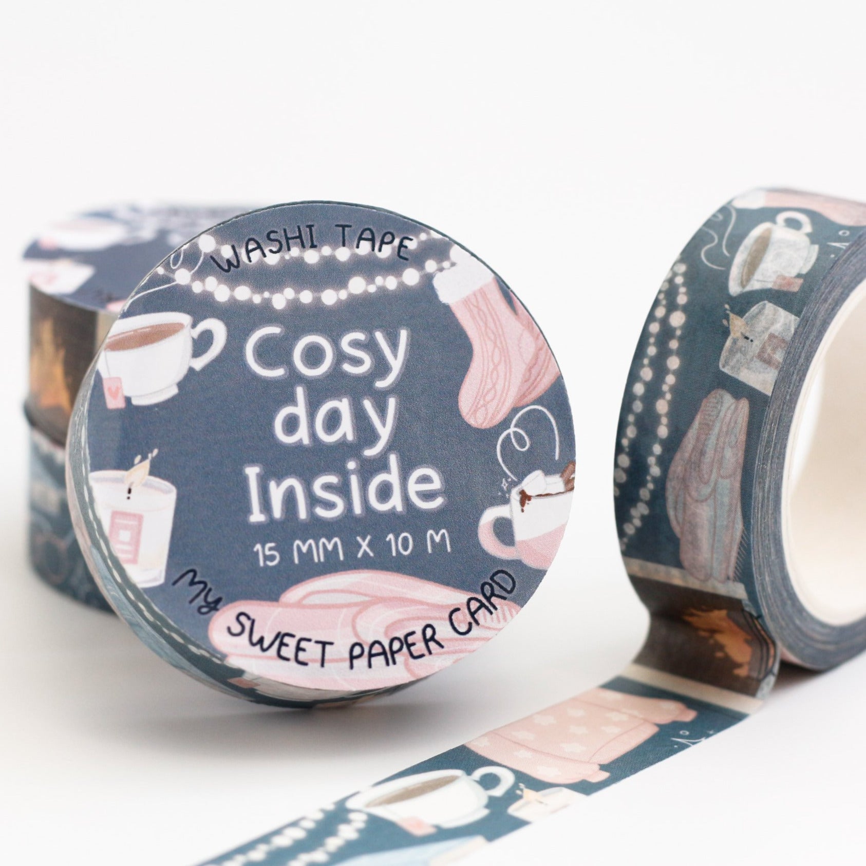 Cosy Winter washi tape - Cute washi tape – My Sweet Paper Card