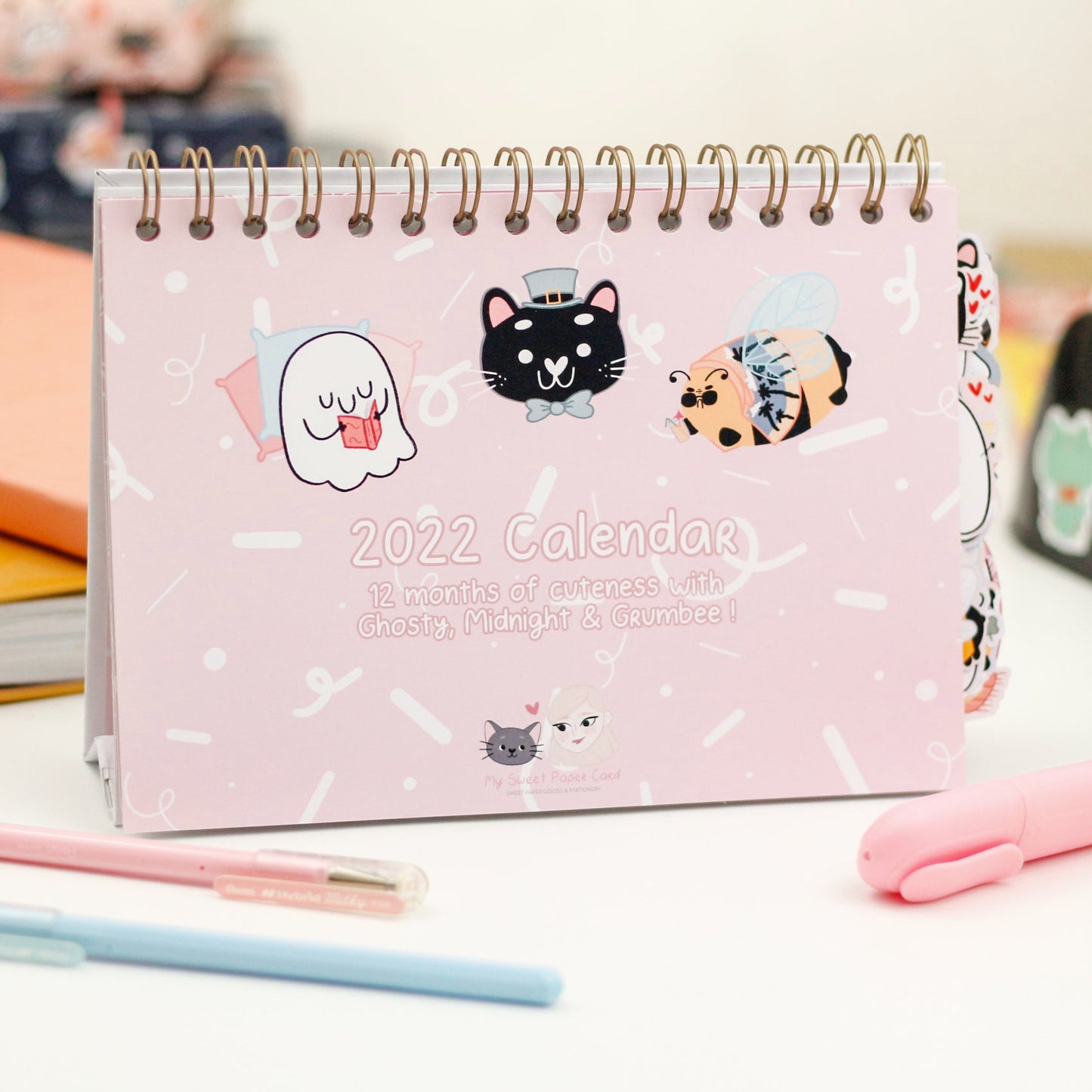 kawaii cat 2022 calendar