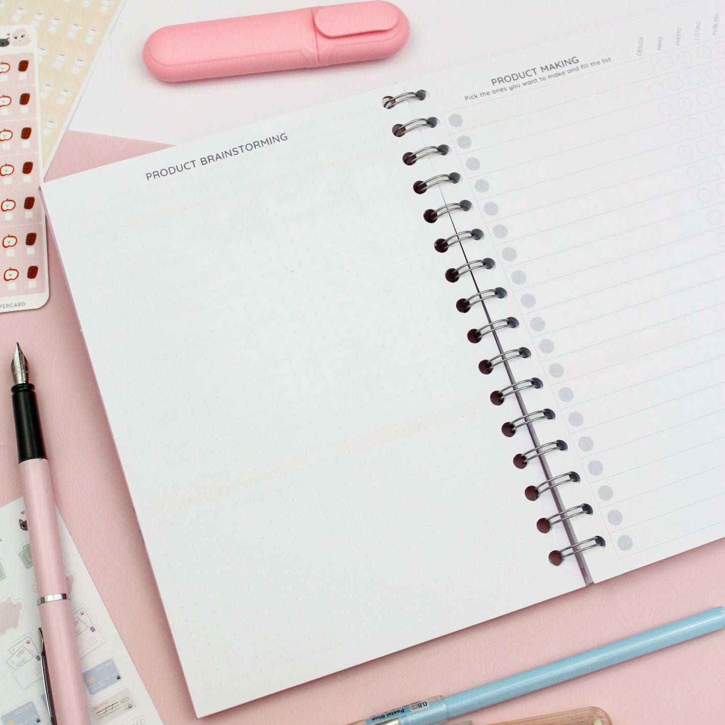 product brainstorming planner