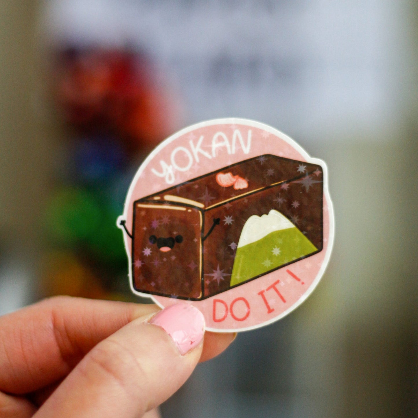 Yokan Do It - Holographic motivational stickers