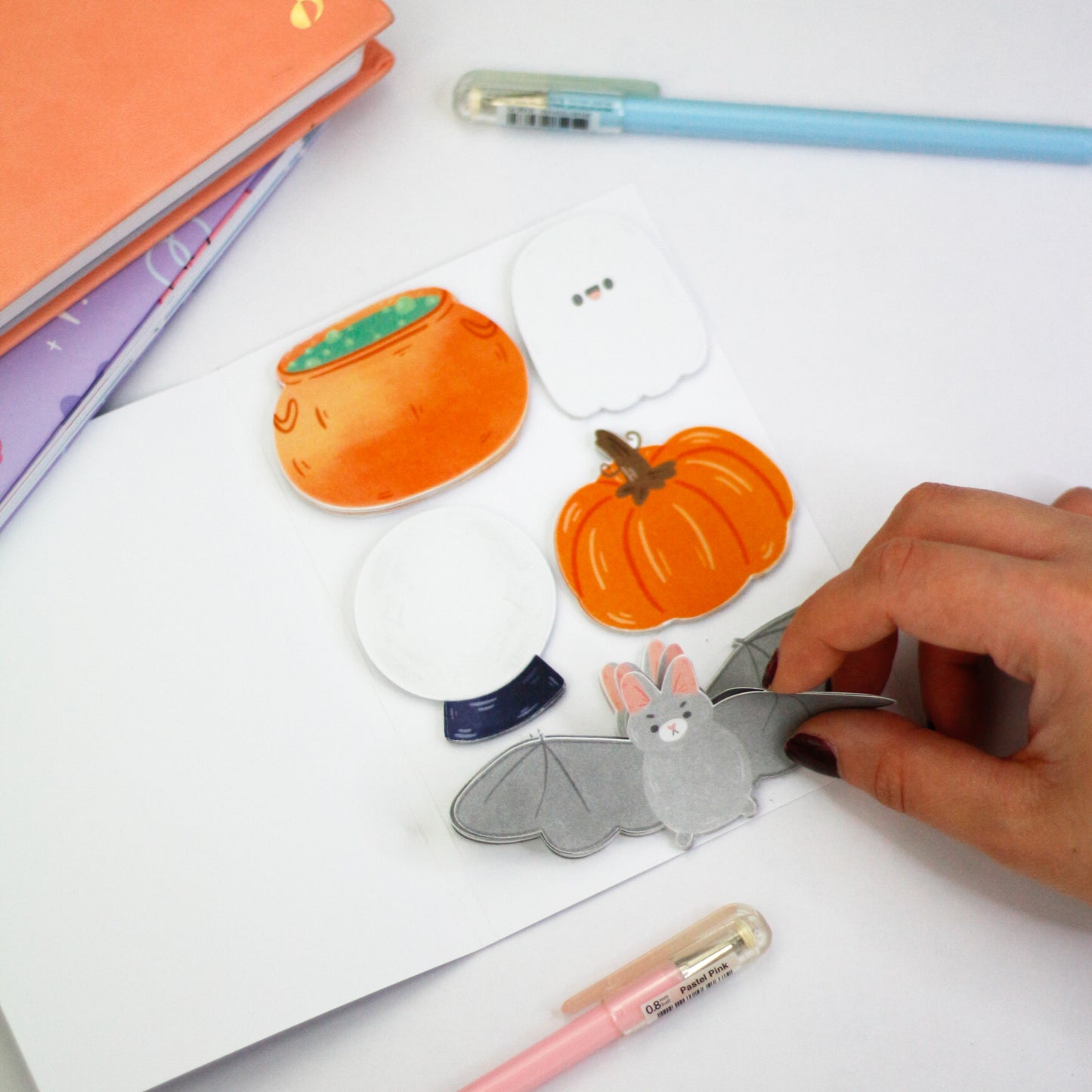 Spooky Memo notes Kit - Halloween notepads