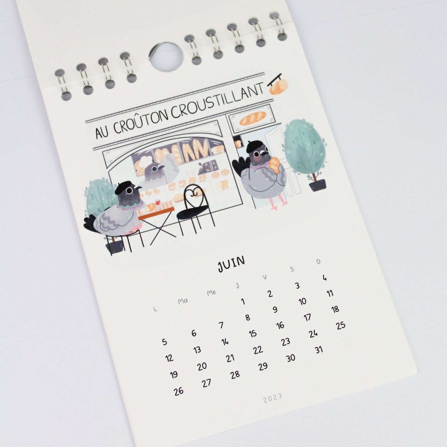 2025 Calendar - The Paris of Animals - A5 Wall Calendar