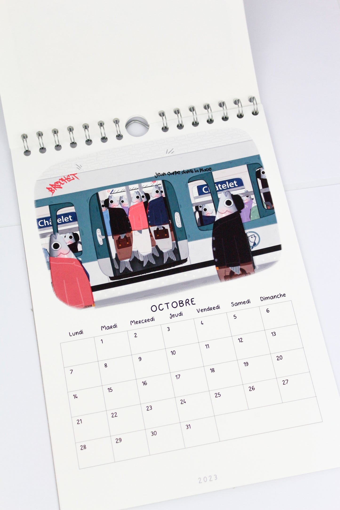 2025 Calendar - The Paris of Animals - A4 Wall Calendar