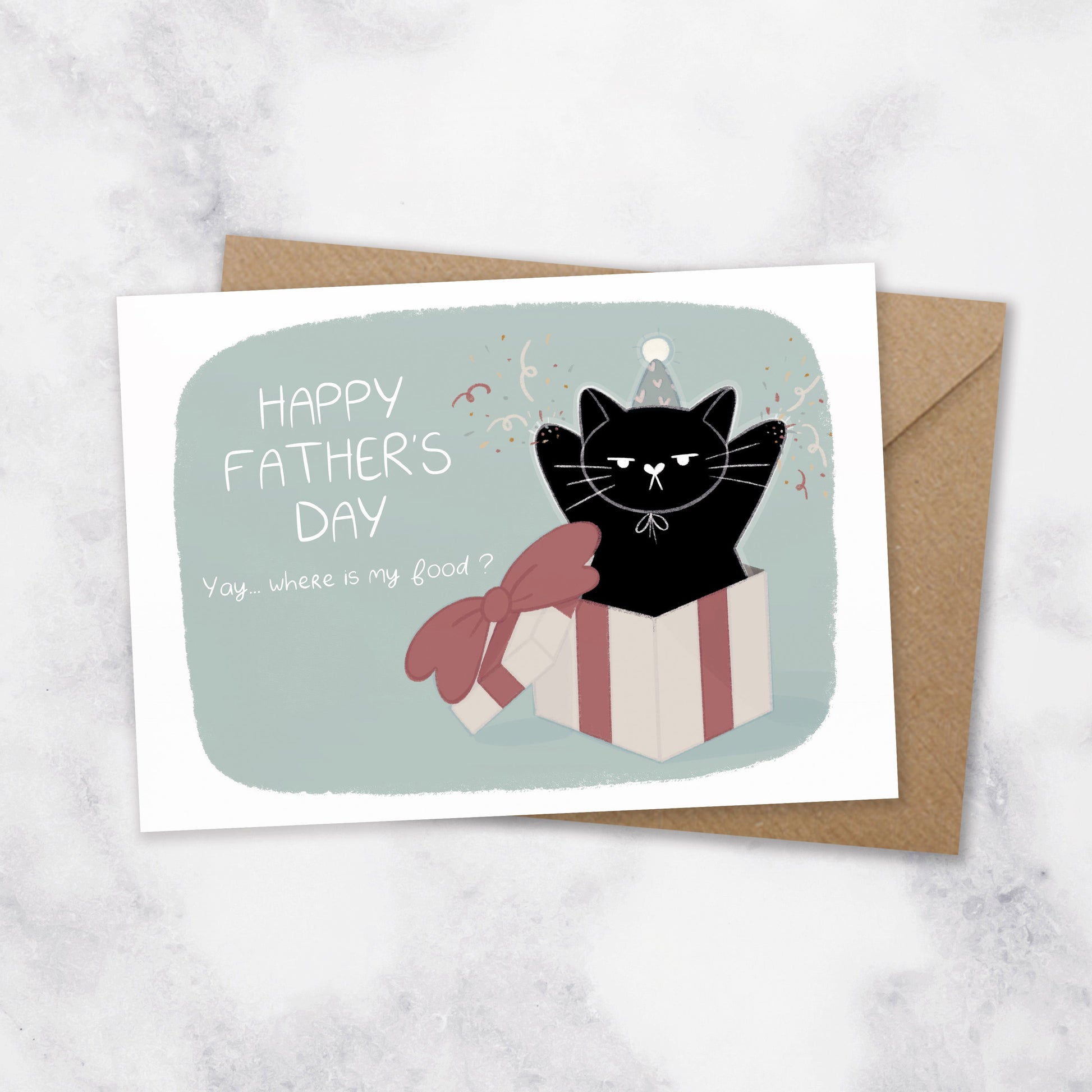 carte fete des peres pour cat dad