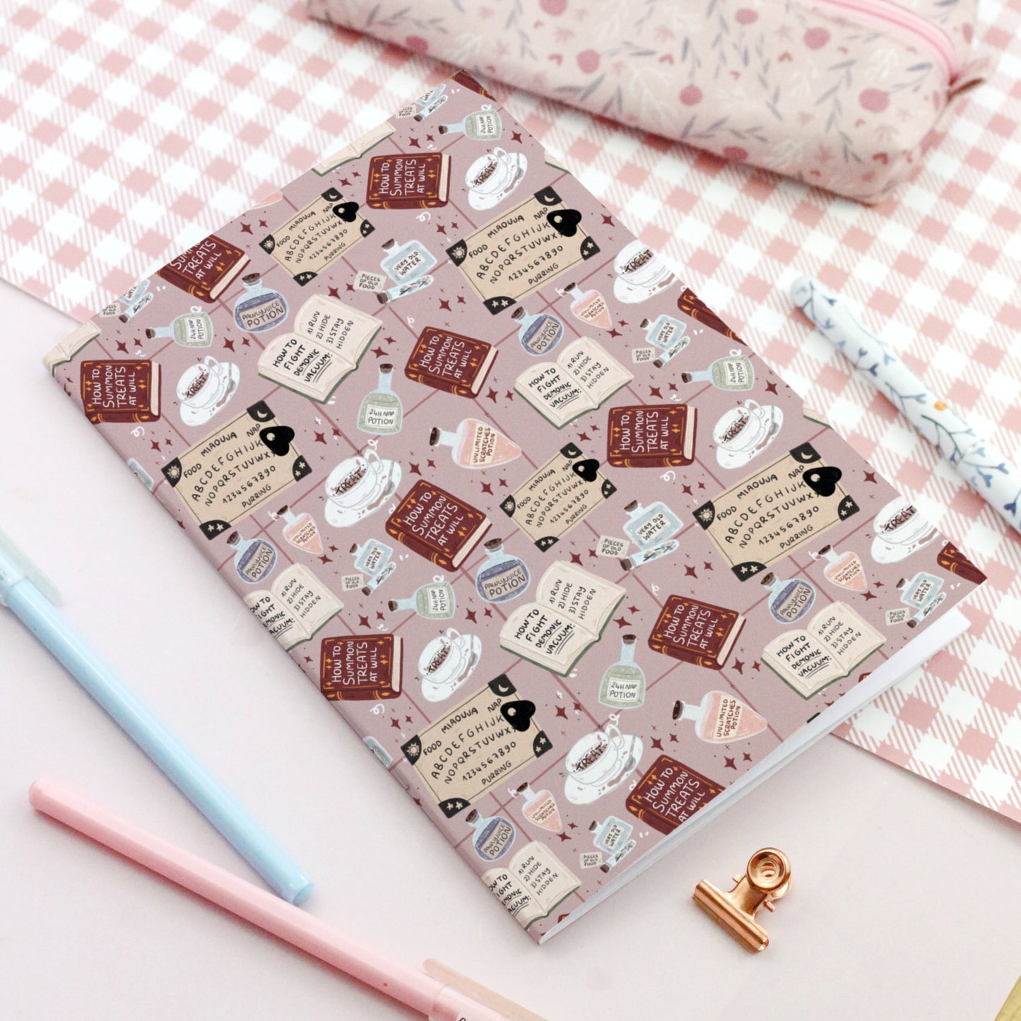 Carnet magique chat - Carnet Halloween