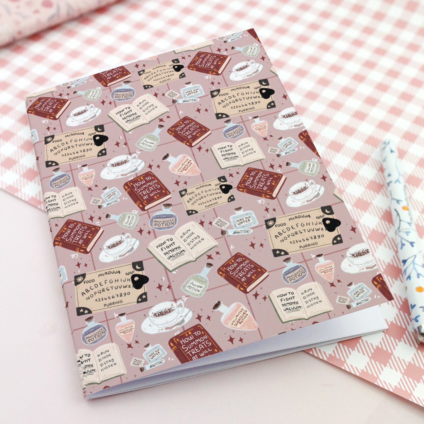 Carnet magique chat - Carnet Halloween