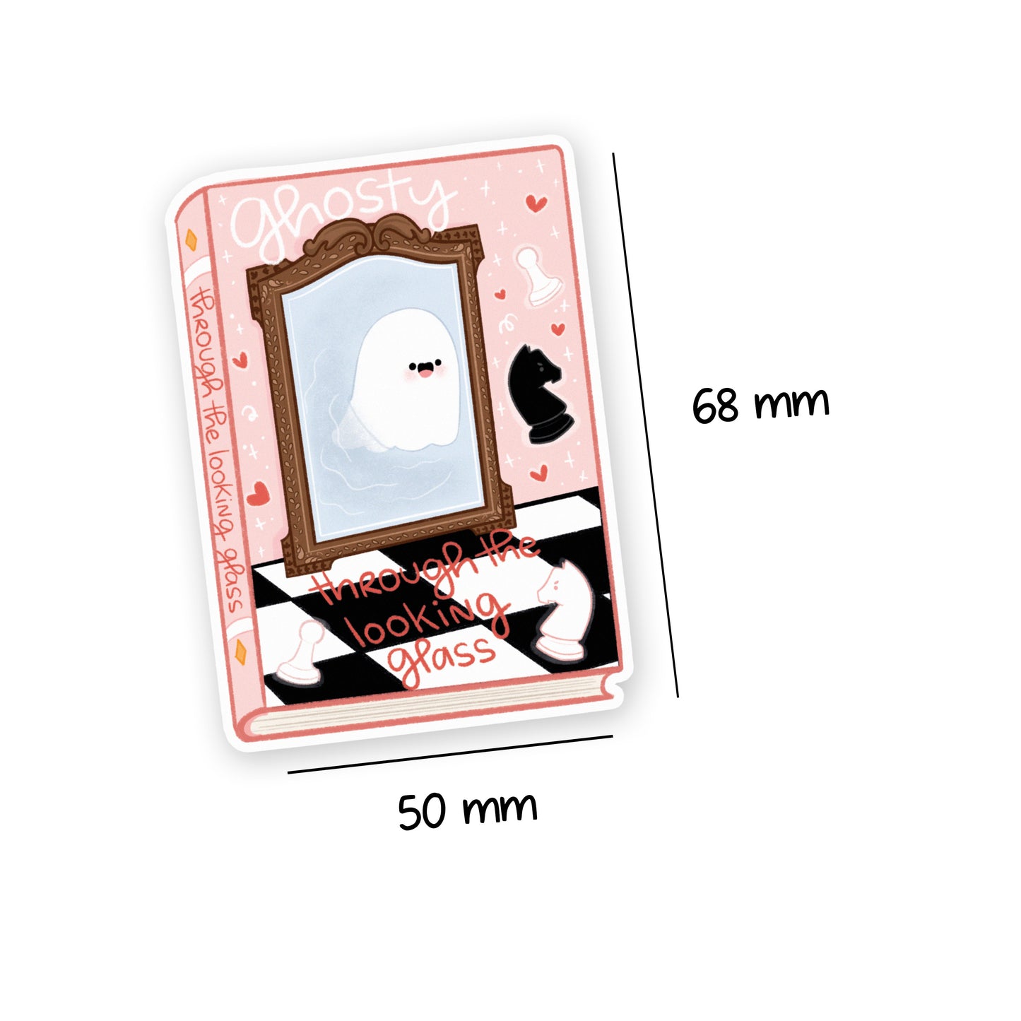 Oggy's Club - Ghosty's Adventures in Wonderland - Die Cut Stickers