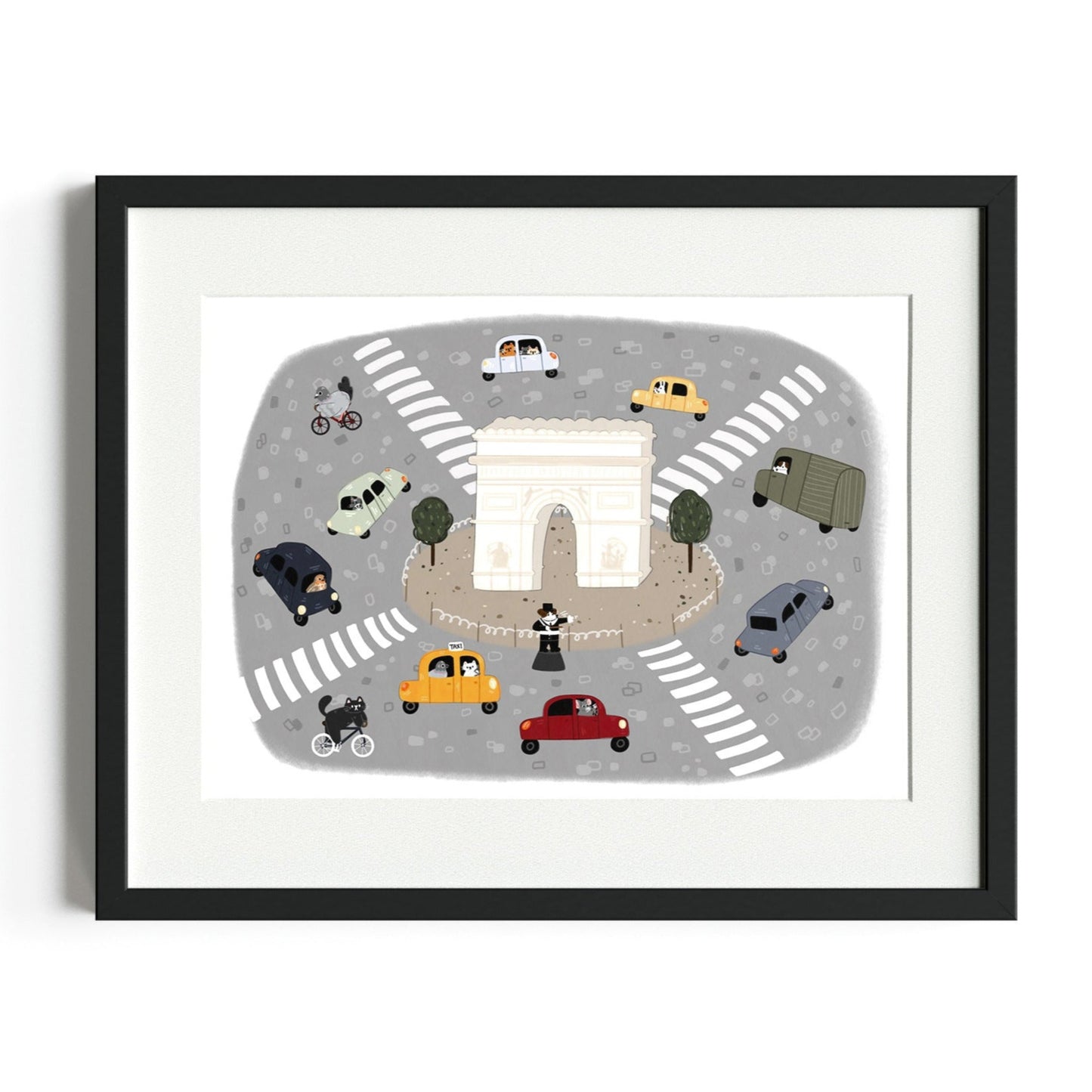 Arc de Triomphe - Le Paris des Animaux - Impressions A4 et A5