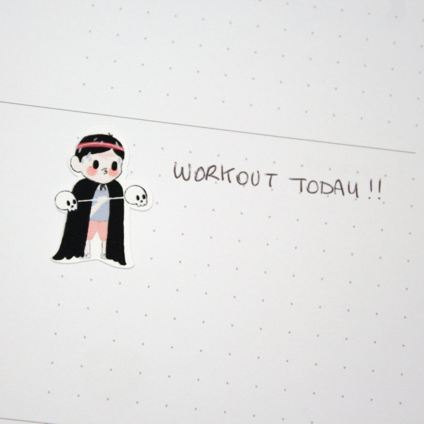 vampire stickers workout