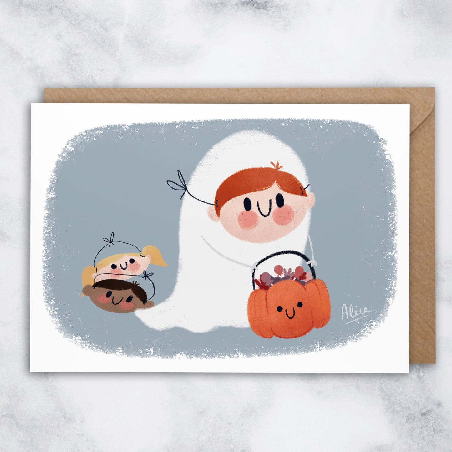 halloween cards trick or treat
