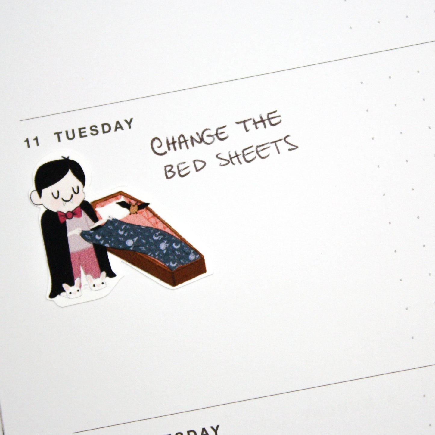 funny halloween cleaning stickers