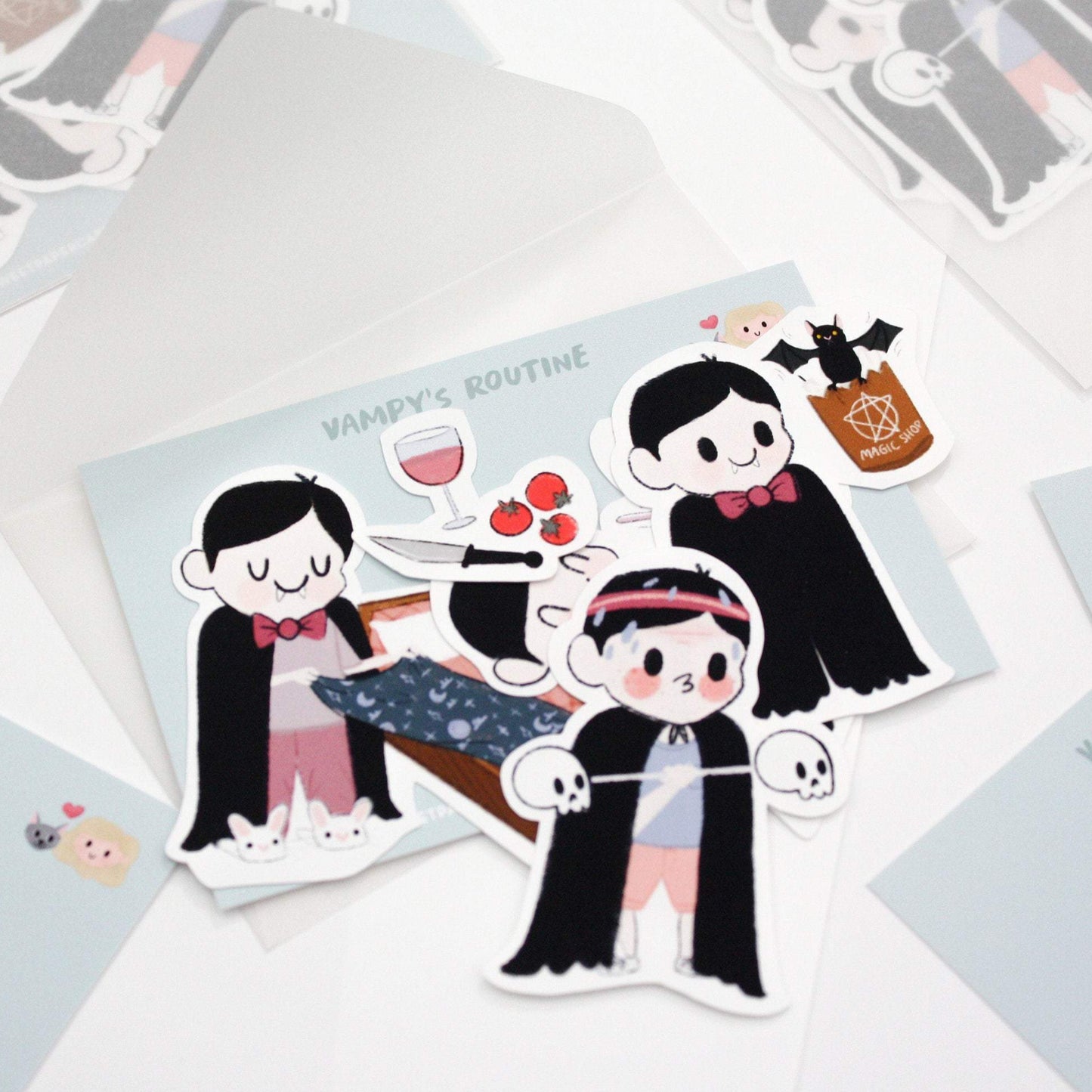 cute halloween planner stickers