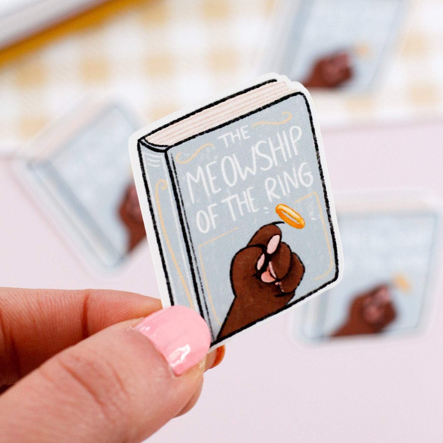 the meowship of the ring stickers