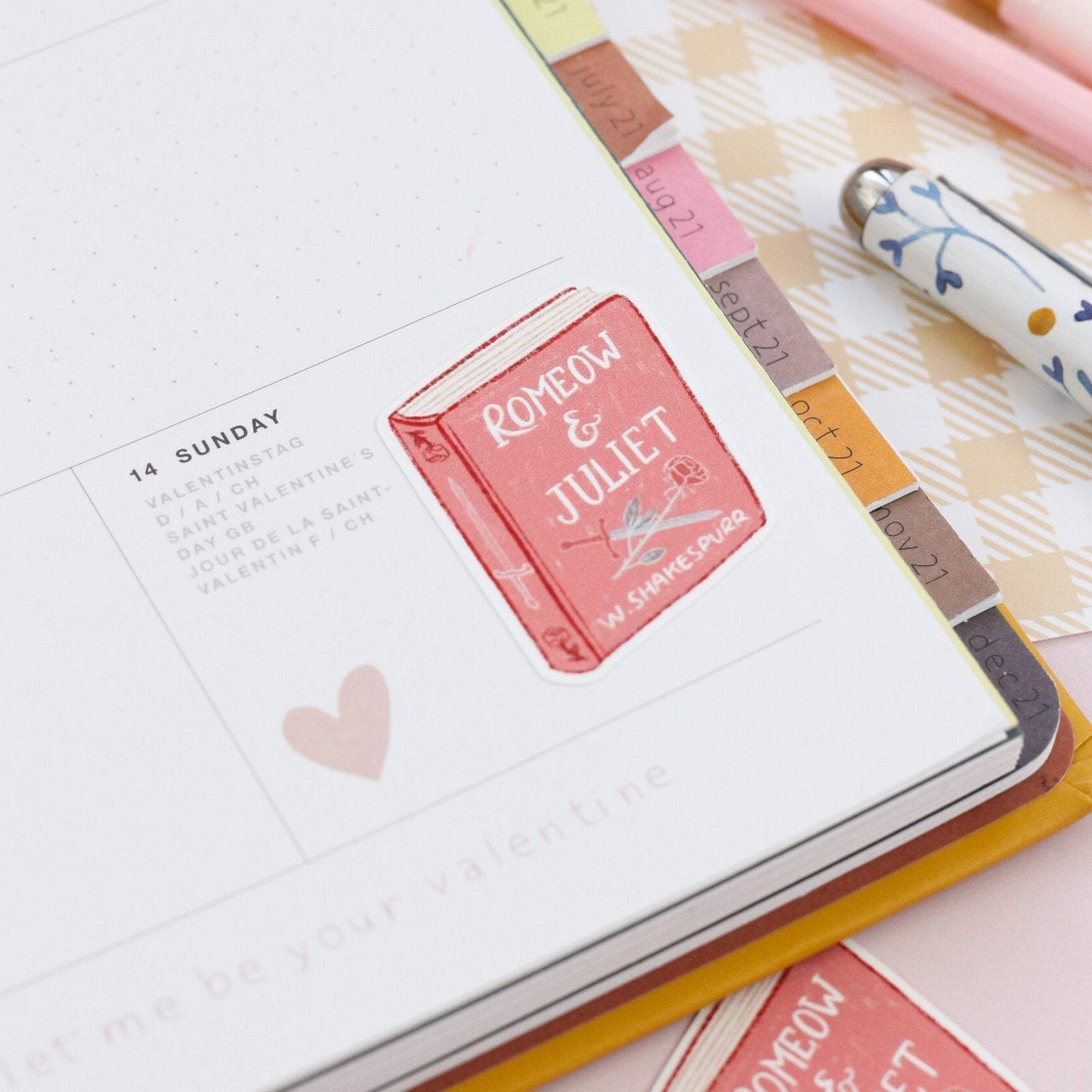 bookish stickers romeo and juliet