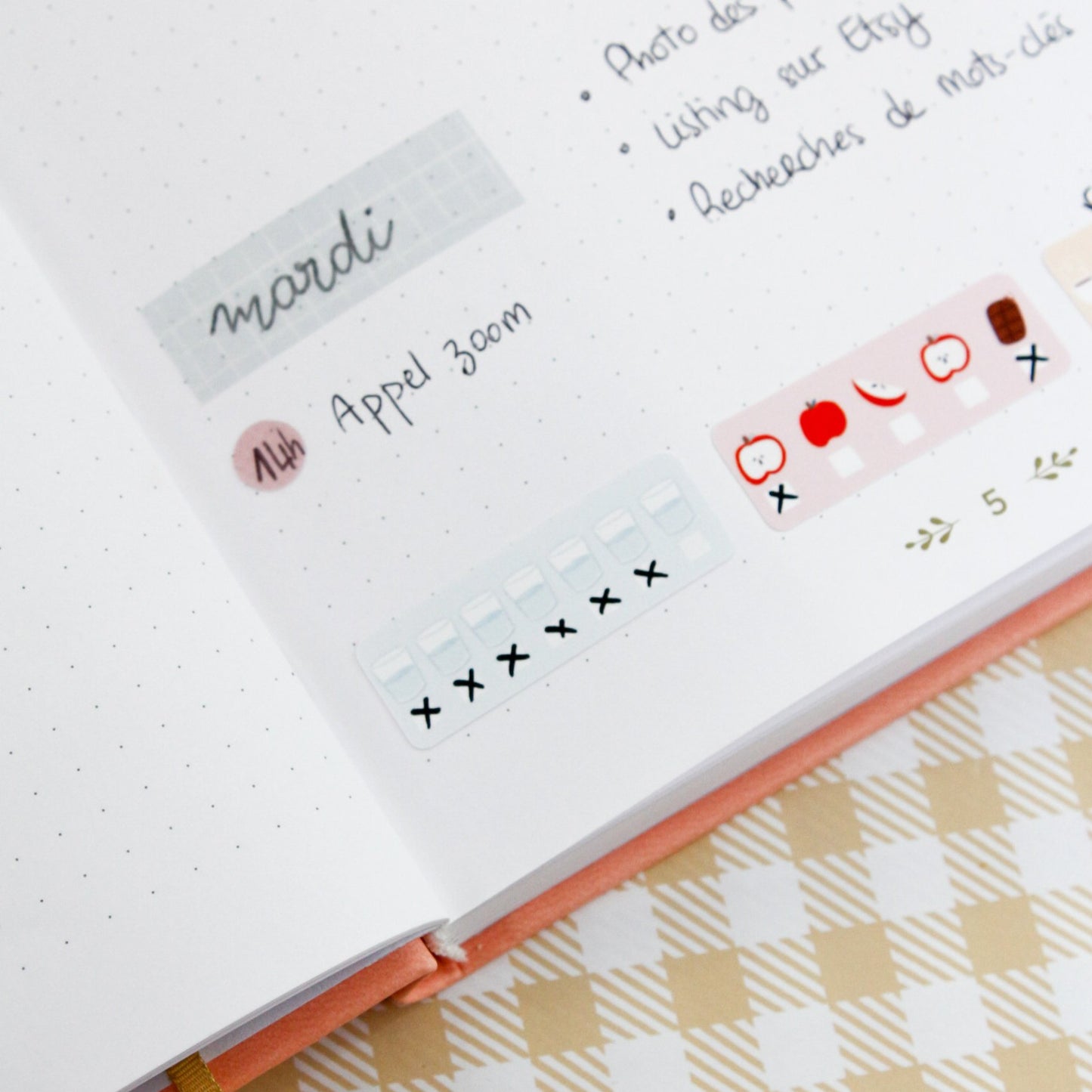 drink more water planner stickers