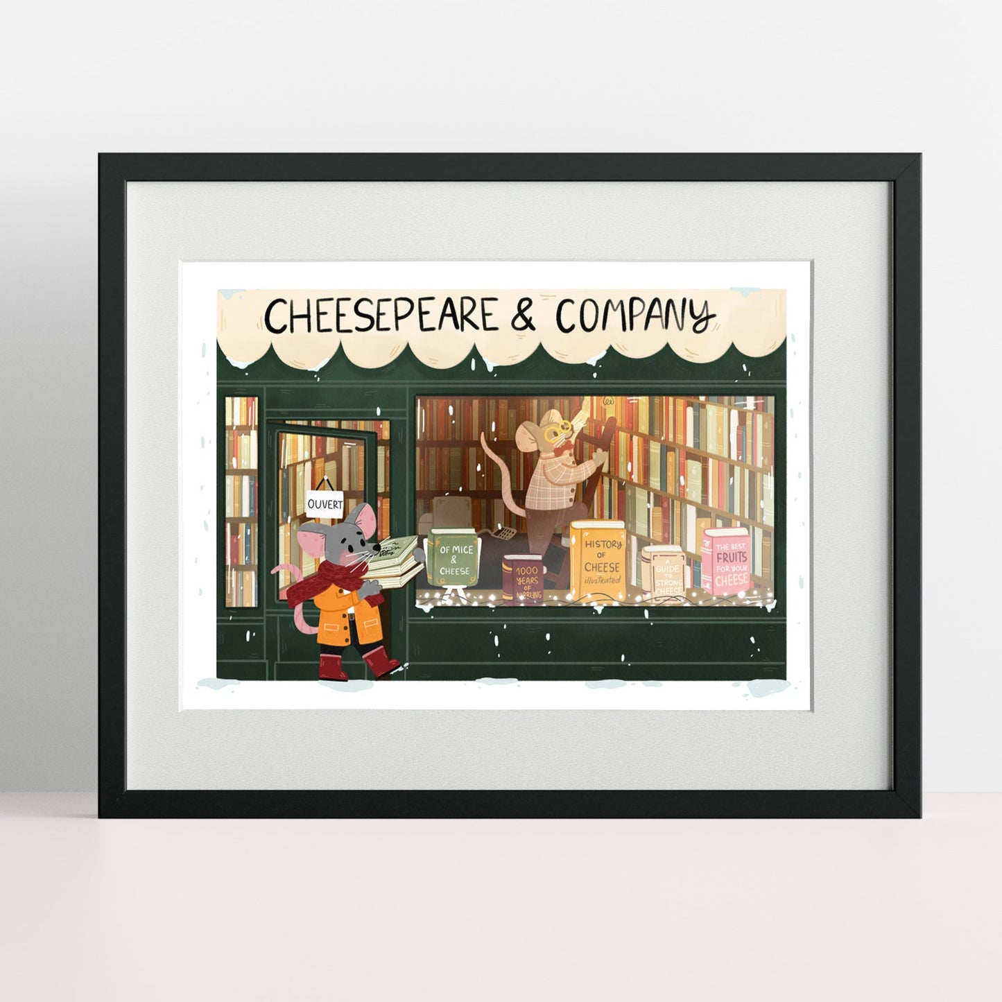 Shakespare & Co - Le Paris des Animaux - Impressions A4 et A5