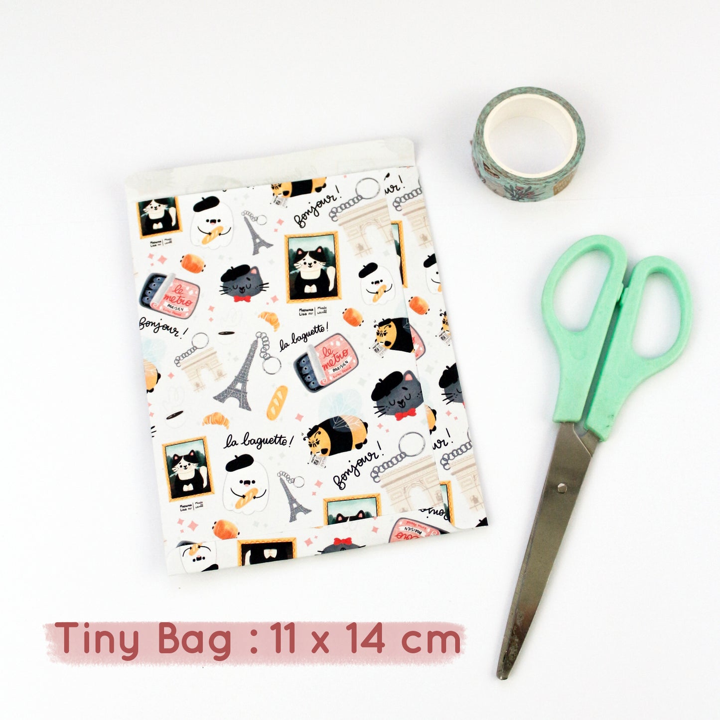 Welcome to Paris gift bags - Birthday gift wrapping