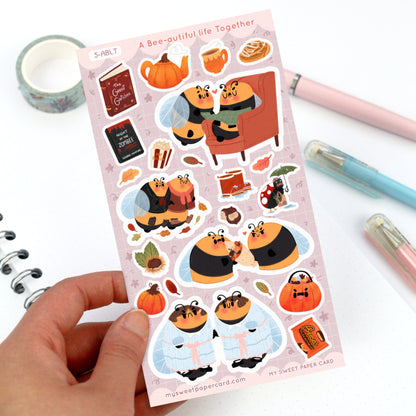 Bee-autiful Life Together - Grumbee Stickers sheet