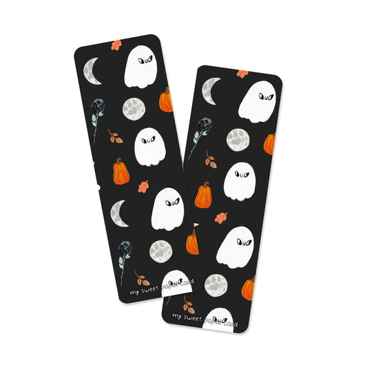 Ghosties in the moonlight - Autumn Bookmark