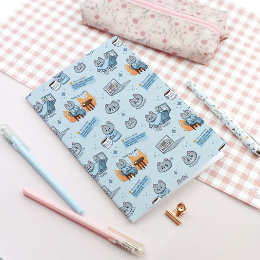 Corporate Cat - Soft cover notebook